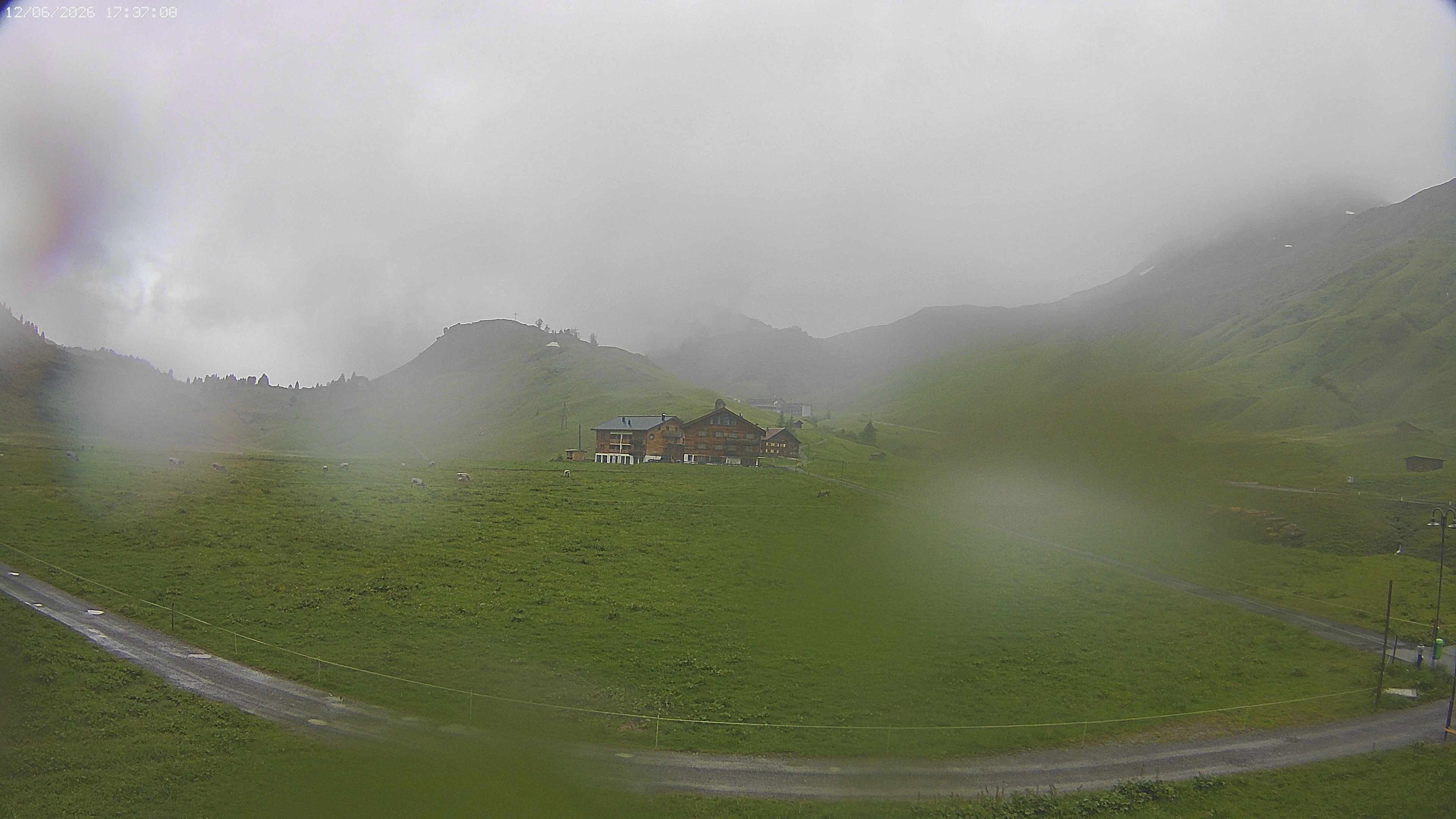 Archiv Foto Webcam Jägeralpe bei Warth