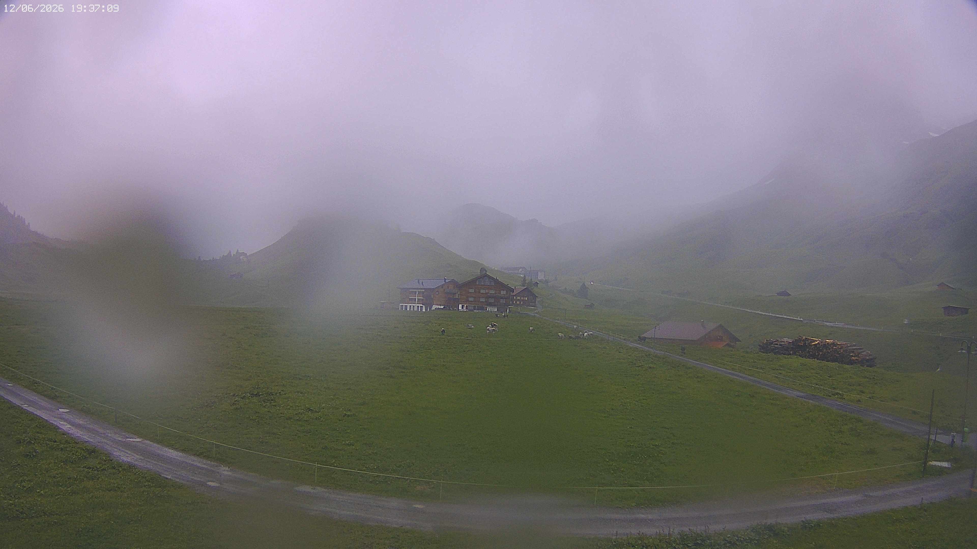 Archiv Foto Webcam Jägeralpe bei Warth