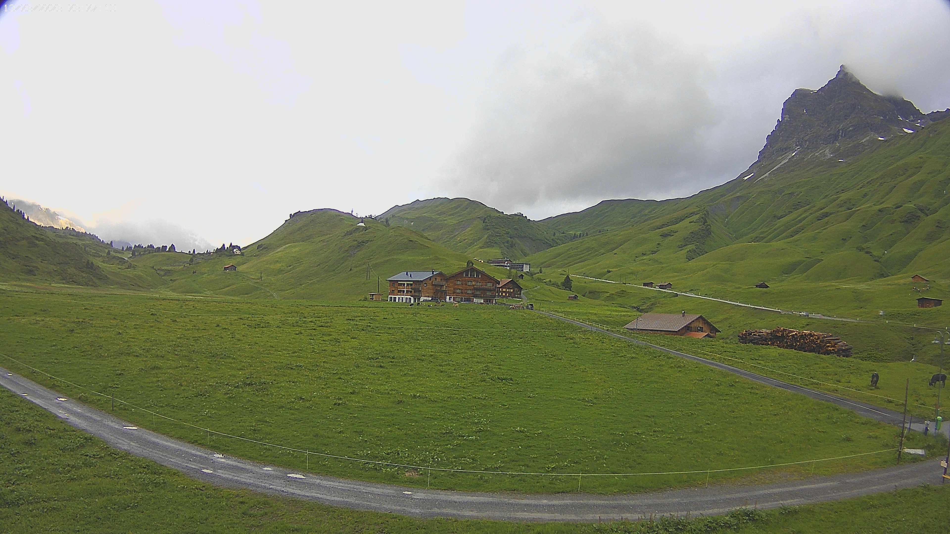 Archiv Foto Webcam Jägeralpe bei Warth