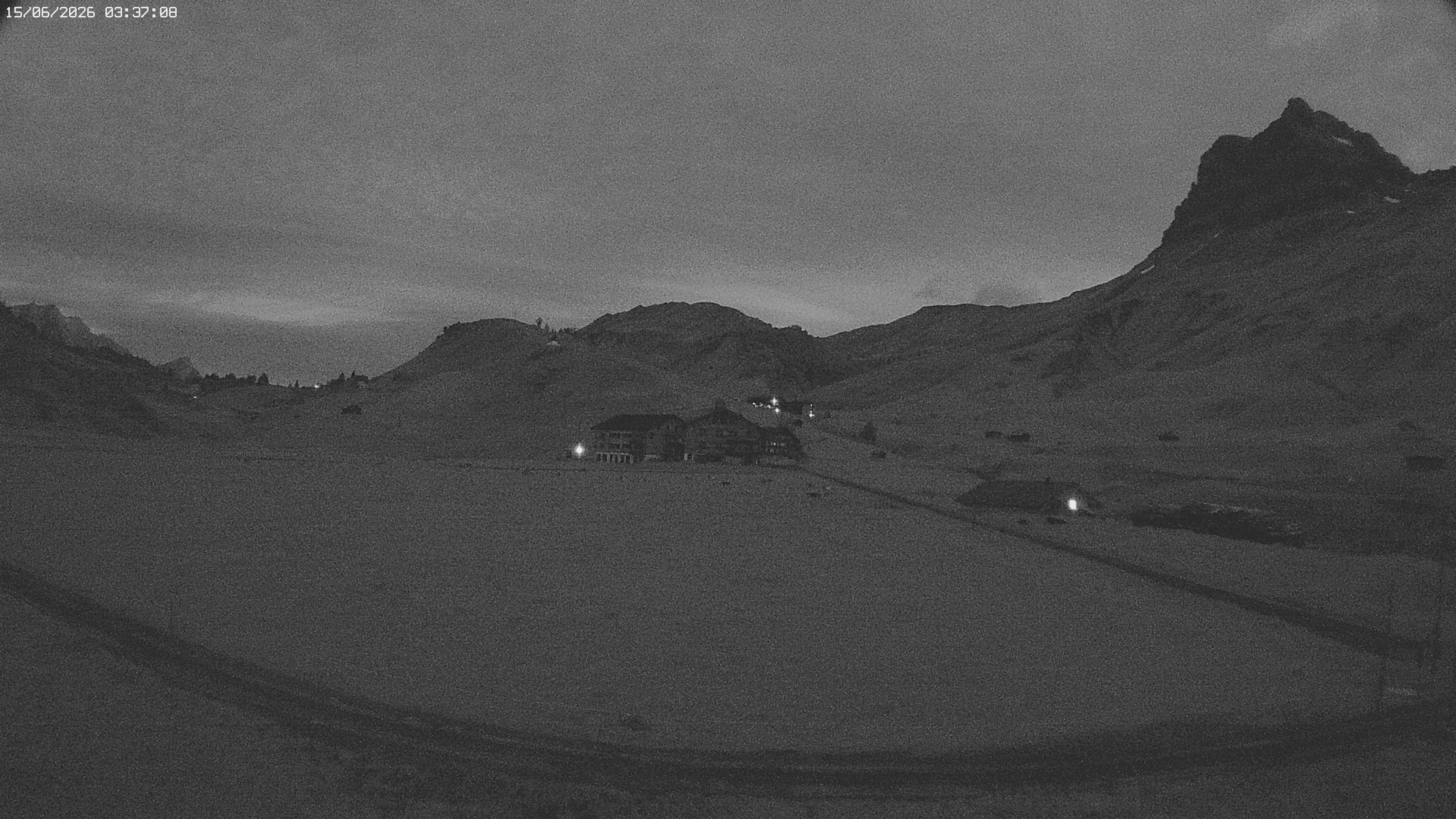 Archiv Foto Webcam Jägeralpe bei Warth