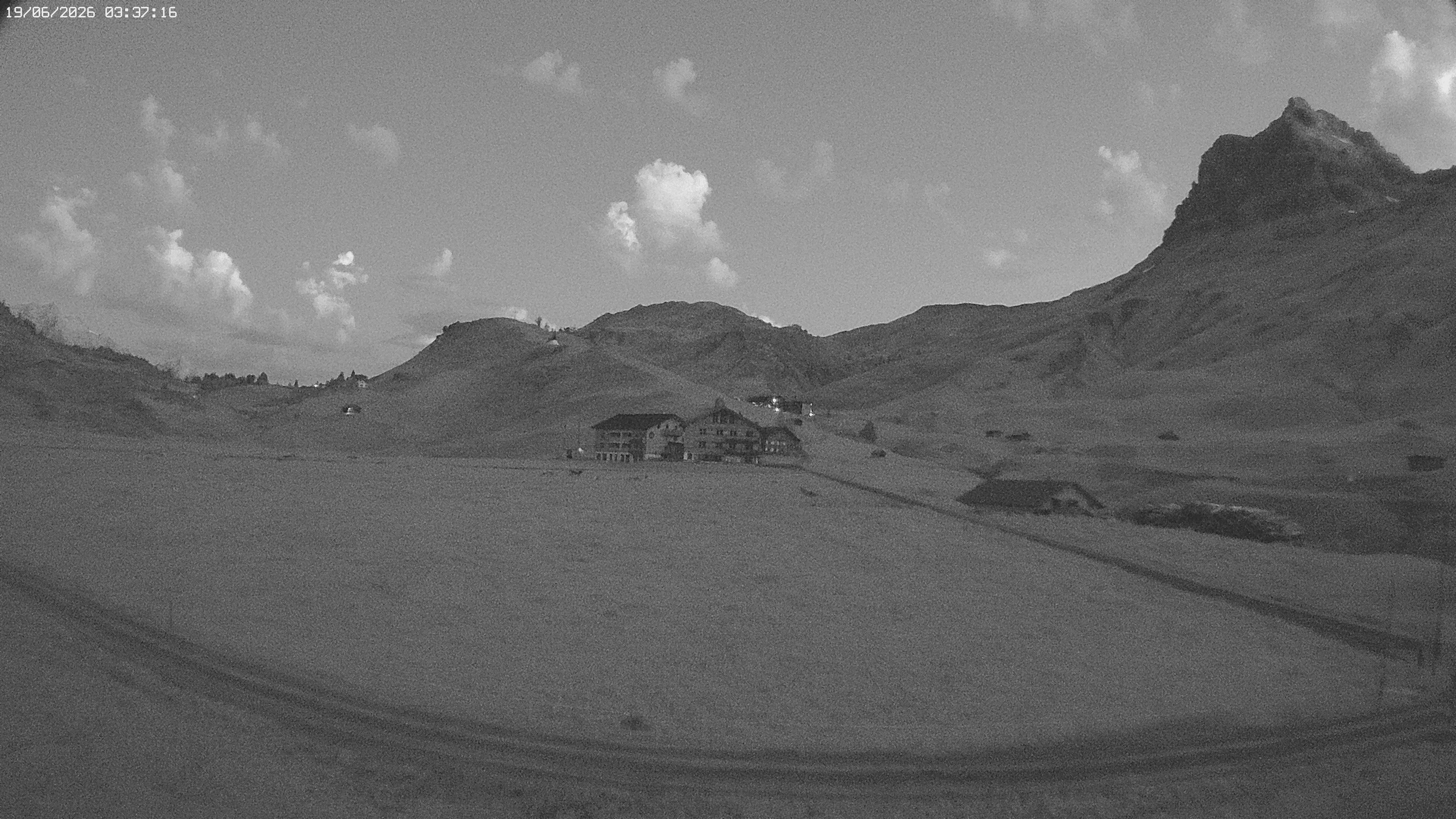 Archiv Foto Webcam Jägeralpe bei Warth