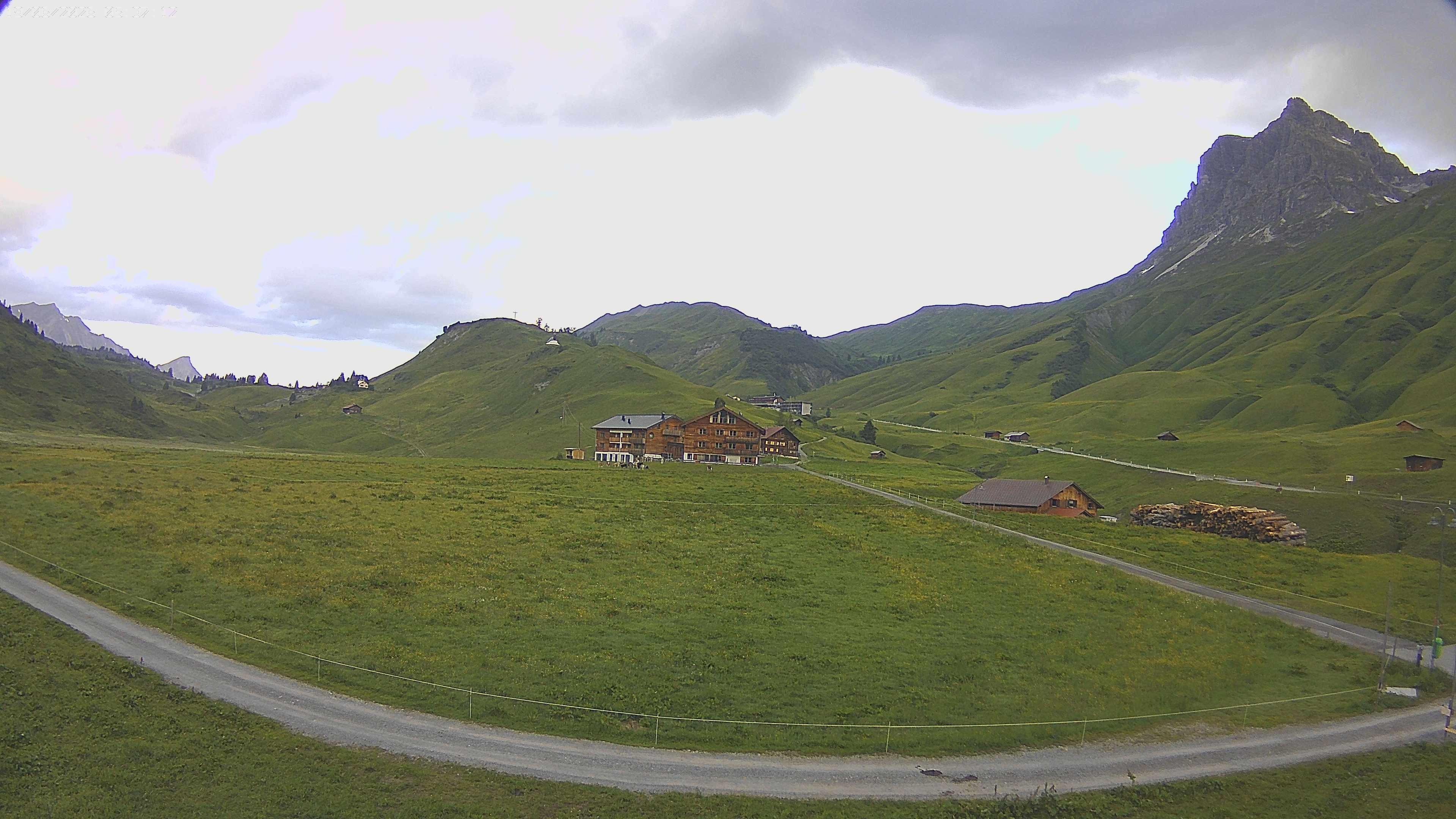 Archiv Foto Webcam Jägeralpe bei Warth