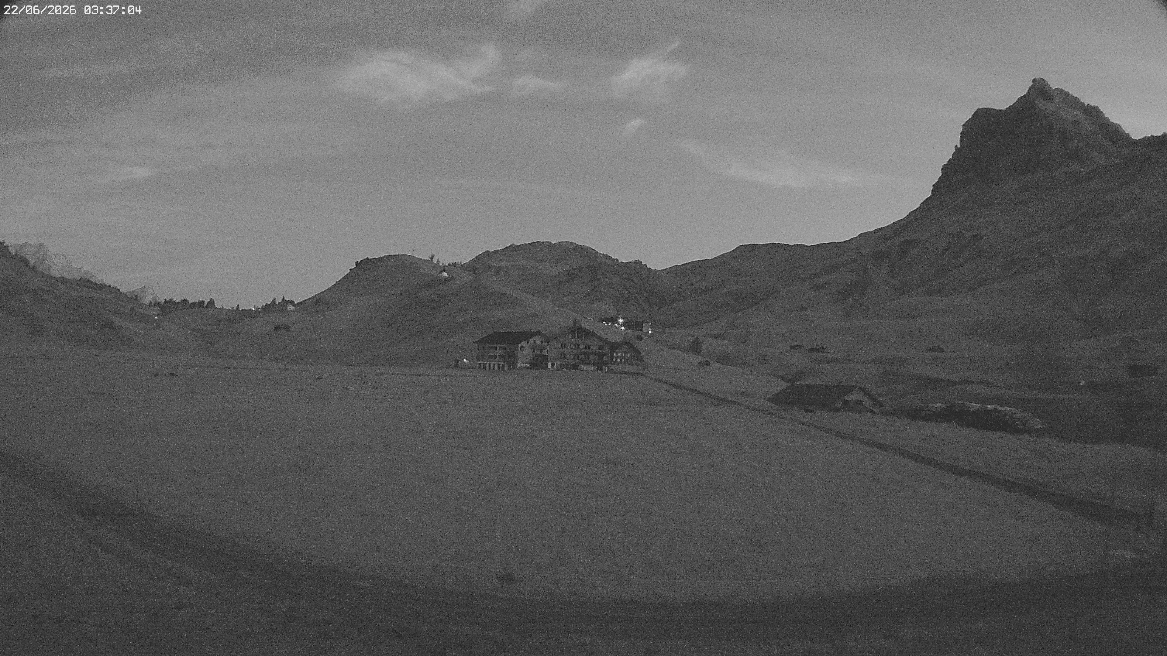 Archiv Foto Webcam Jägeralpe bei Warth