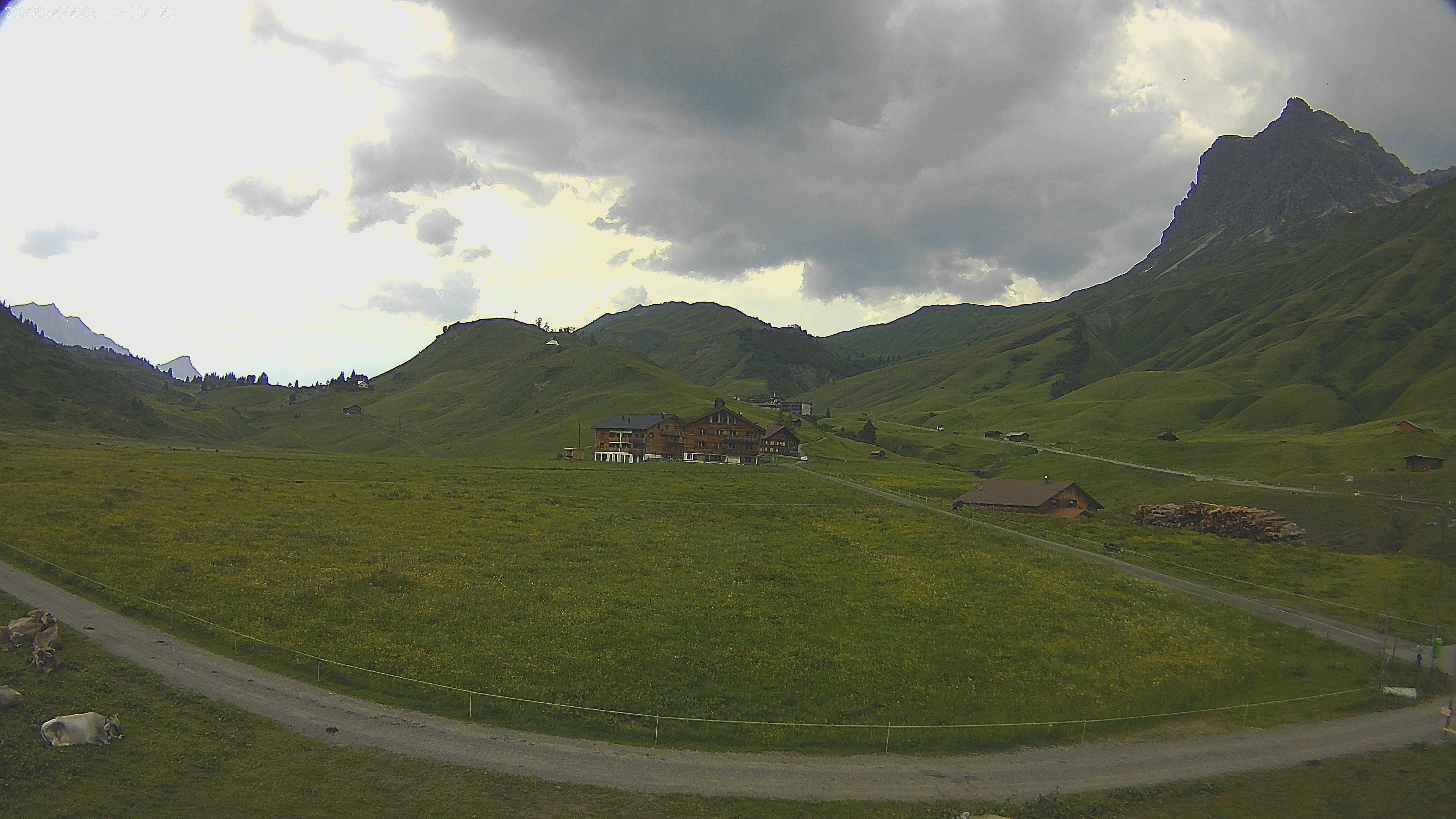 Archived image Webcam Jägeralpe near Warth