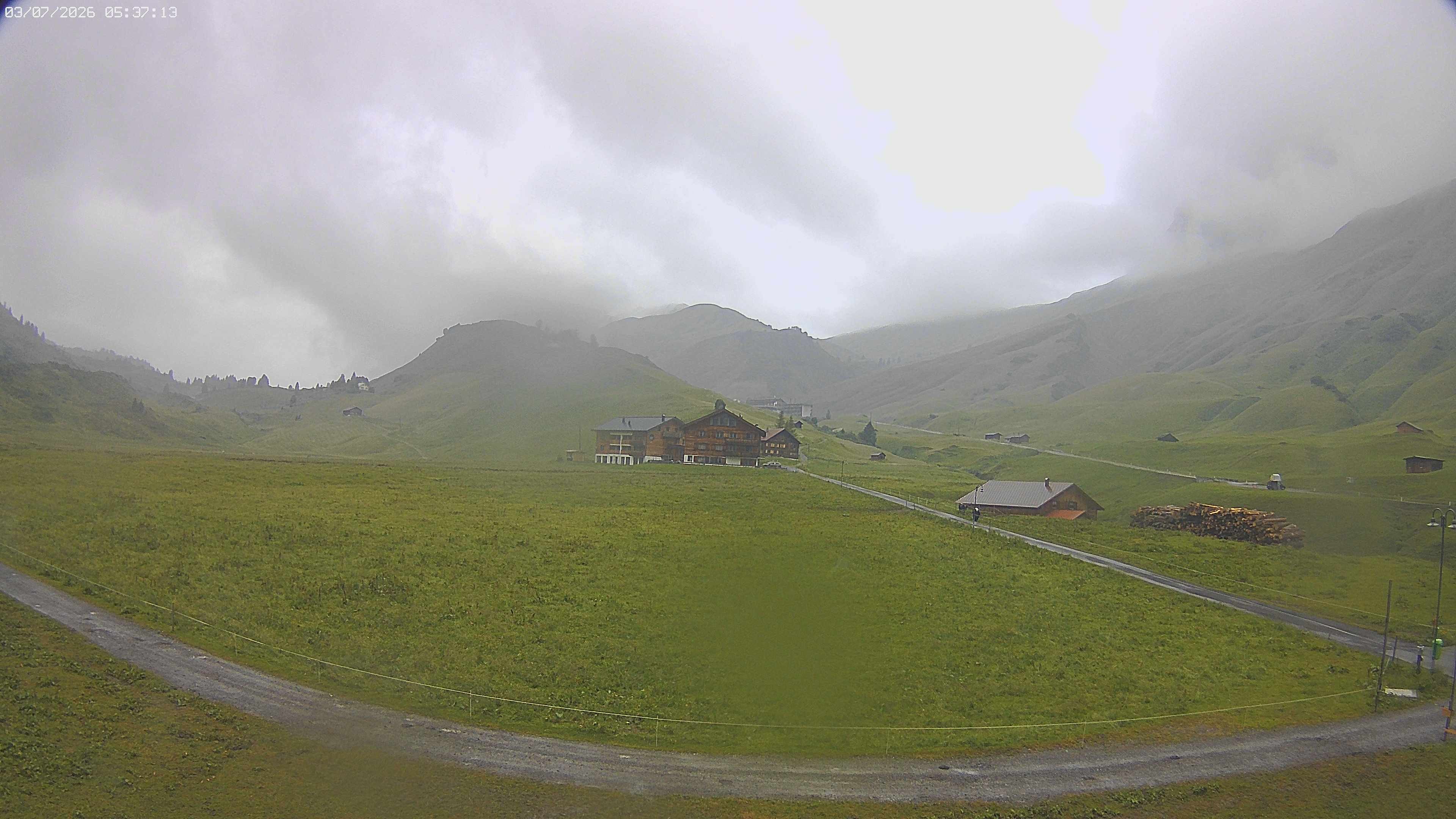 Archiv Foto Webcam Jägeralpe bei Warth