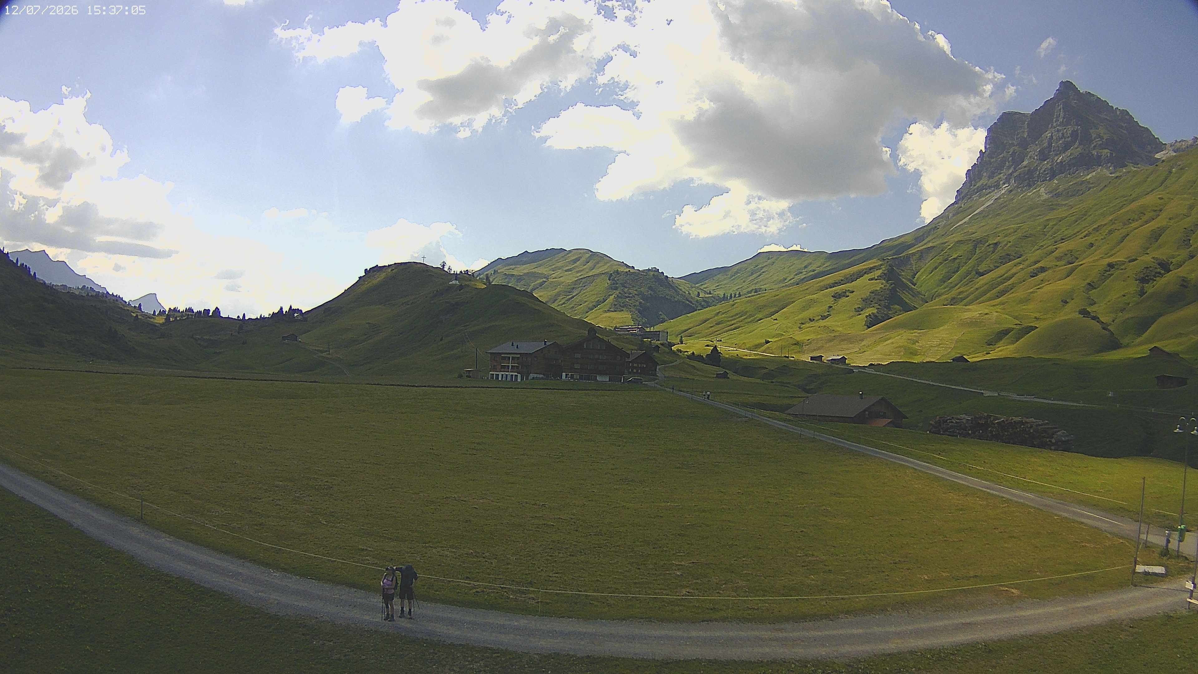 Archived image Webcam Jägeralpe near Warth