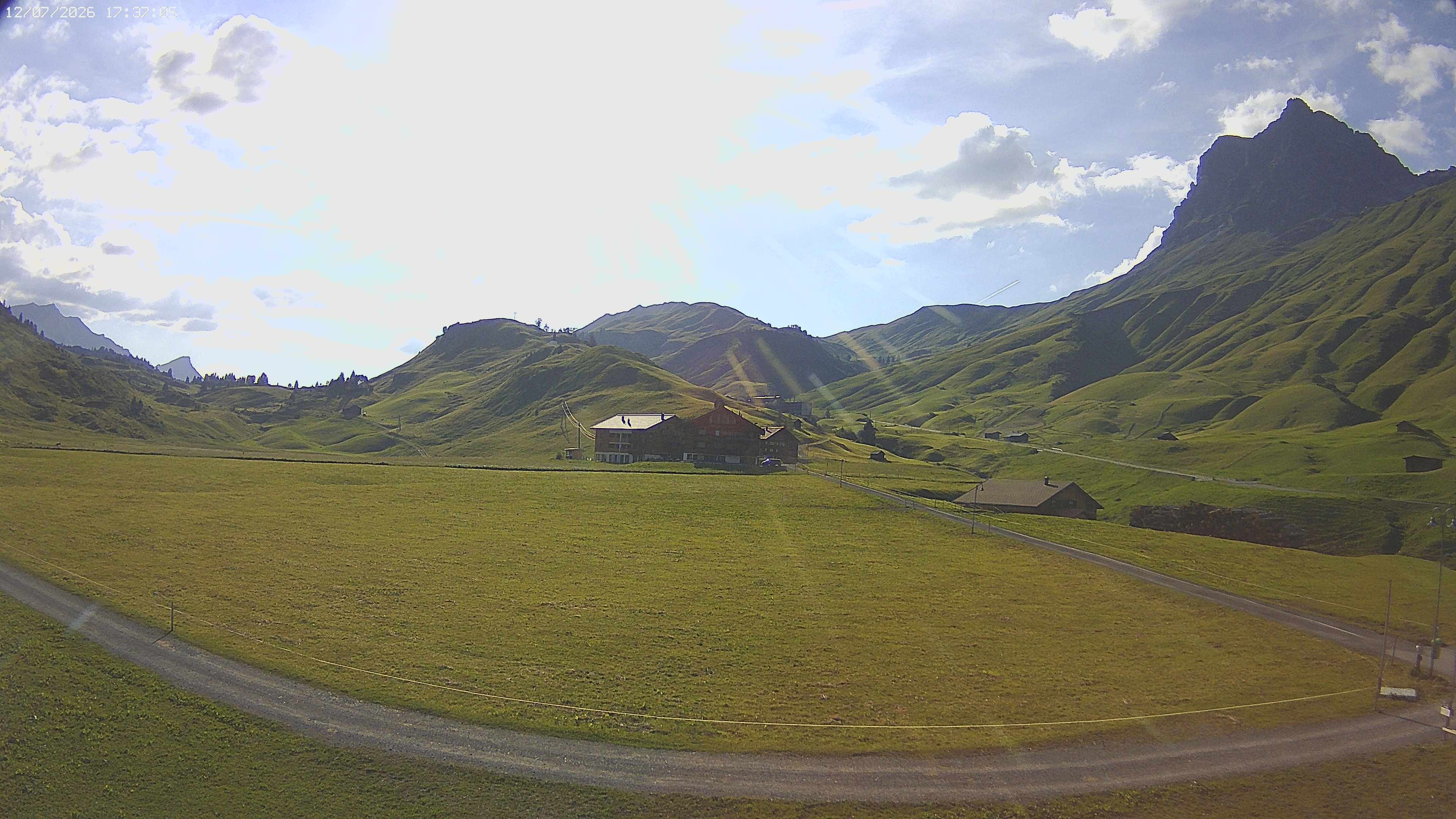 Archived image Webcam Jägeralpe near Warth