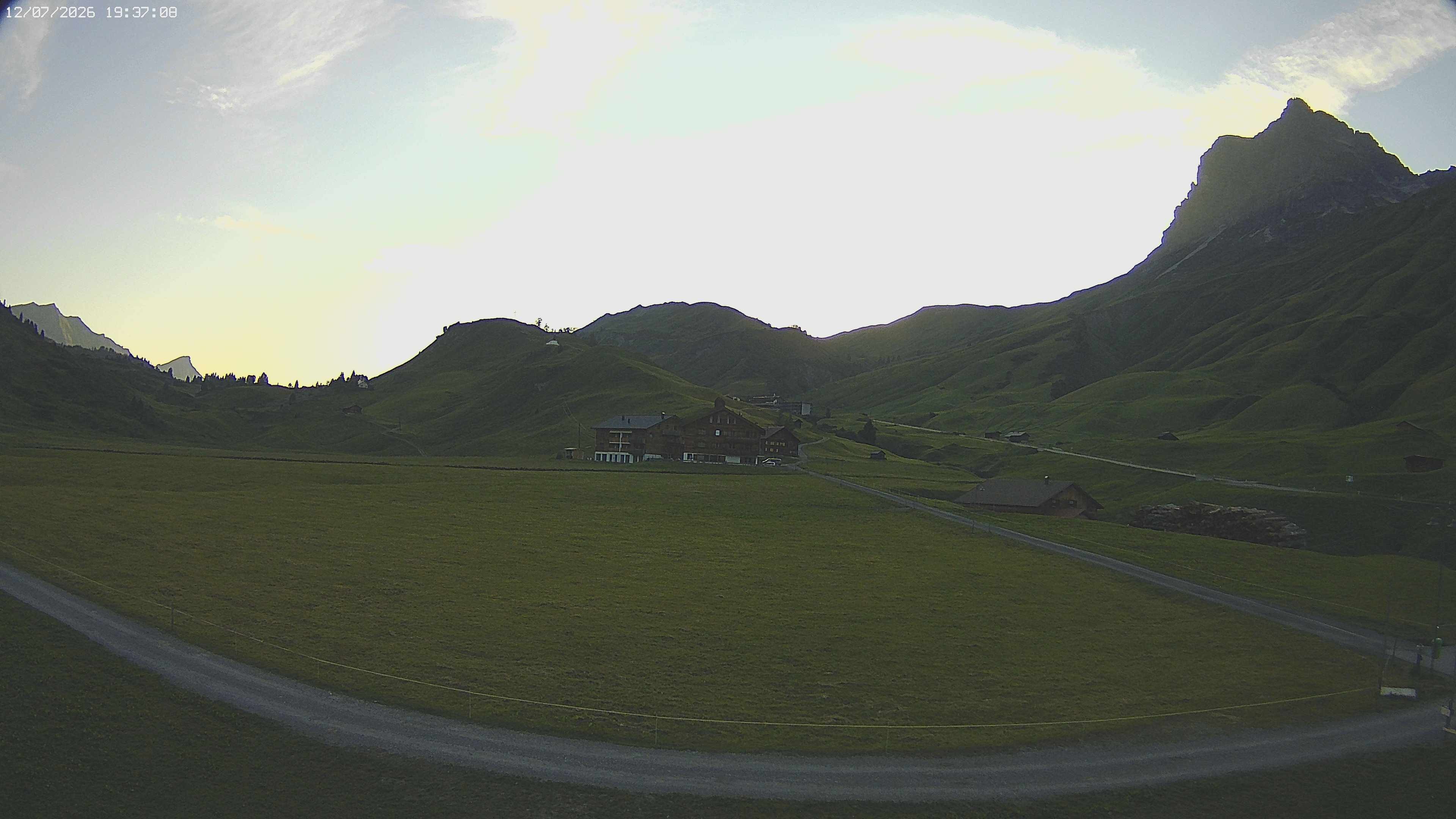 Archived image Webcam Jägeralpe near Warth
