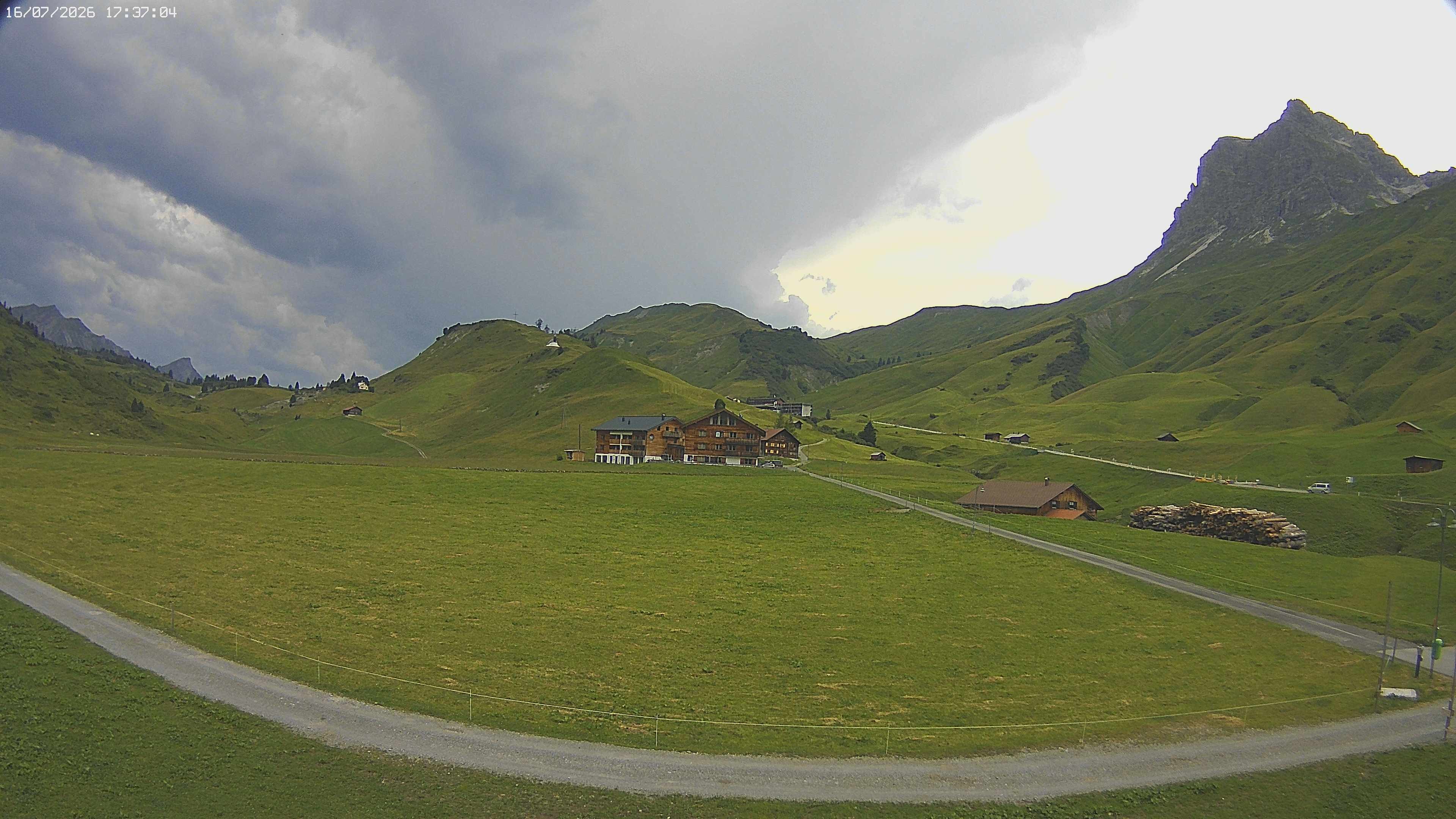 Archived image Webcam Jägeralpe near Warth