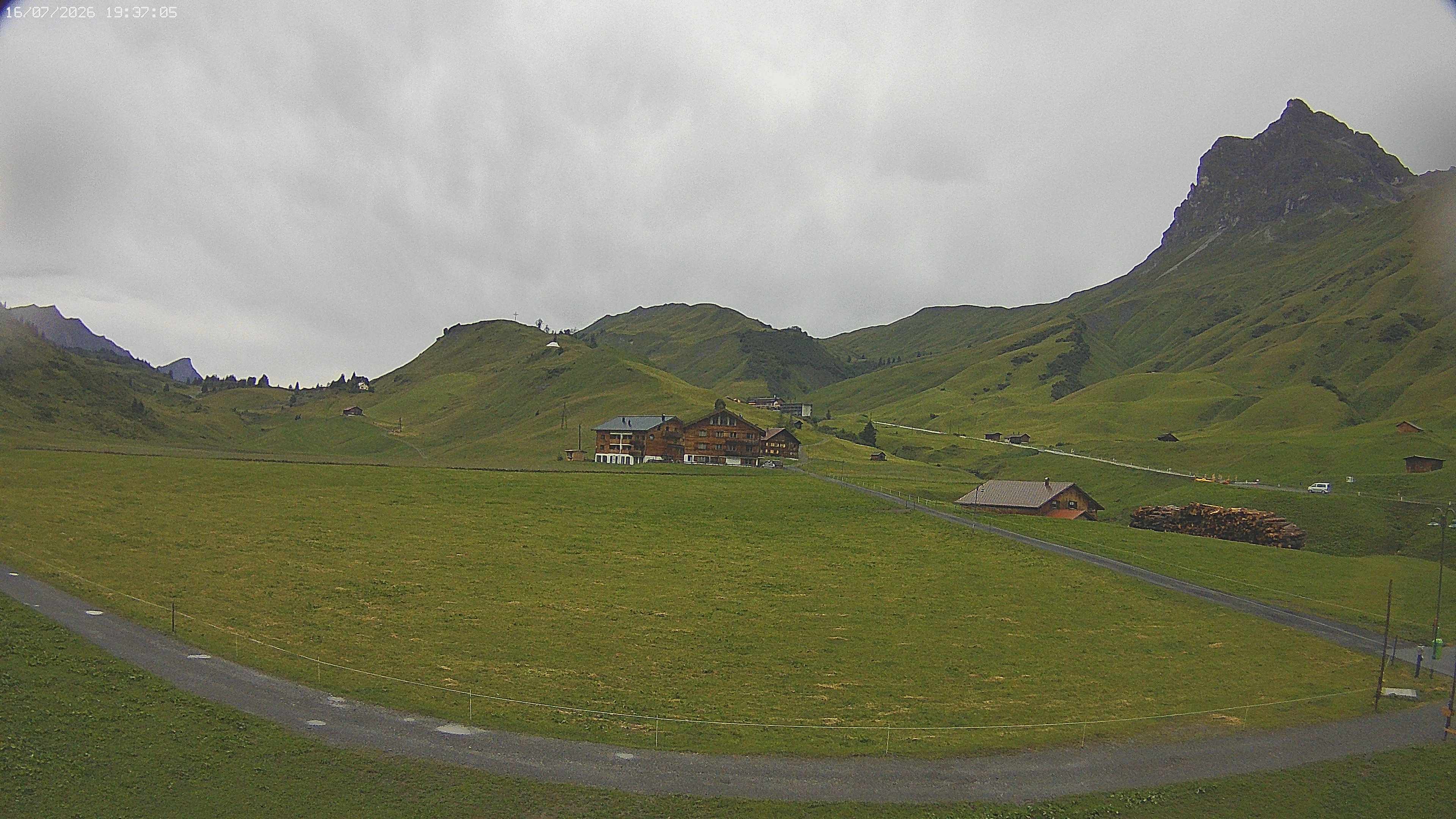 Archived image Webcam Jägeralpe near Warth