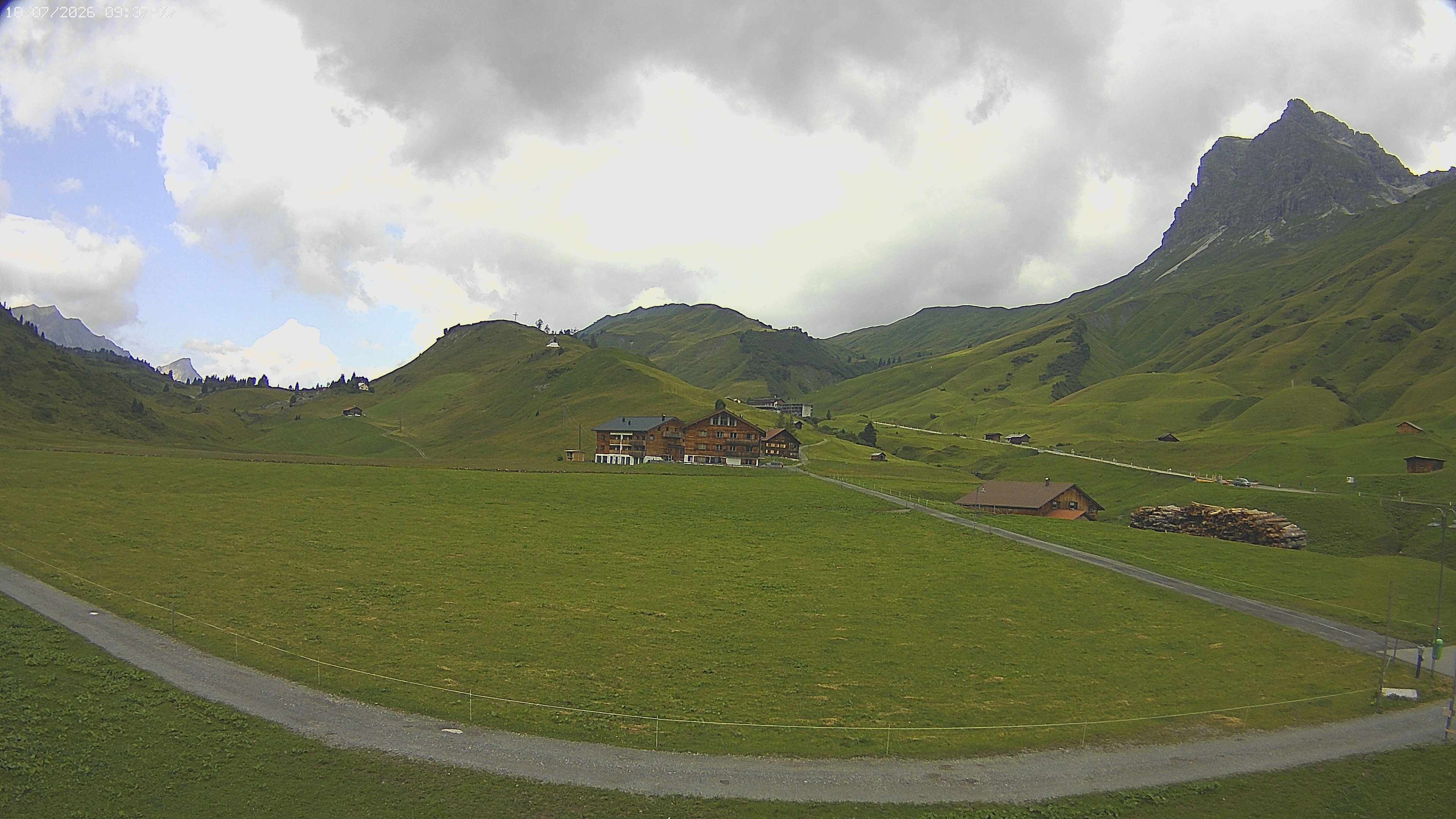 Archiv Foto Webcam Jägeralpe bei Warth