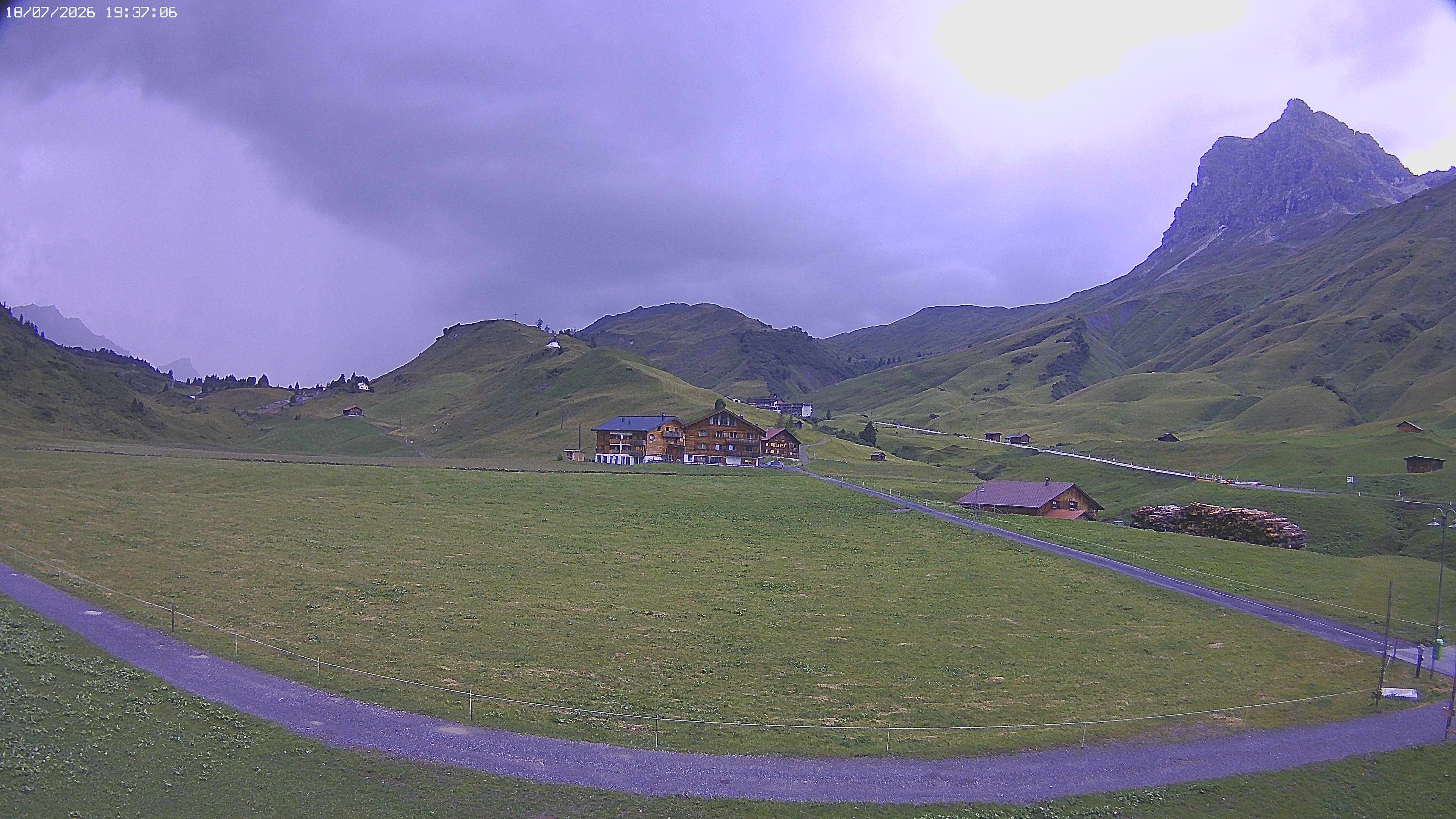 Archiv Foto Webcam Jägeralpe bei Warth