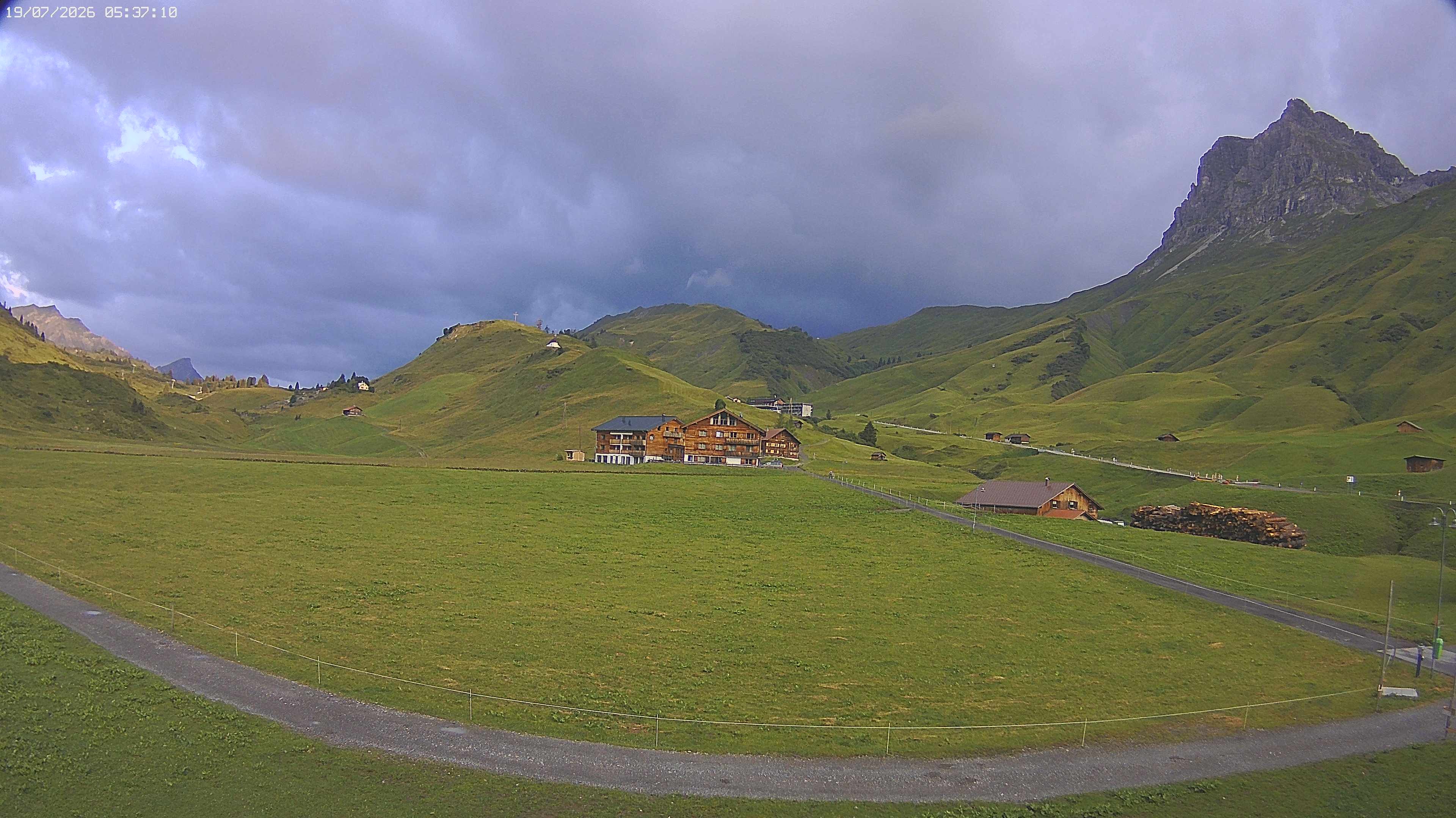 Archiv Foto Webcam Jägeralpe bei Warth