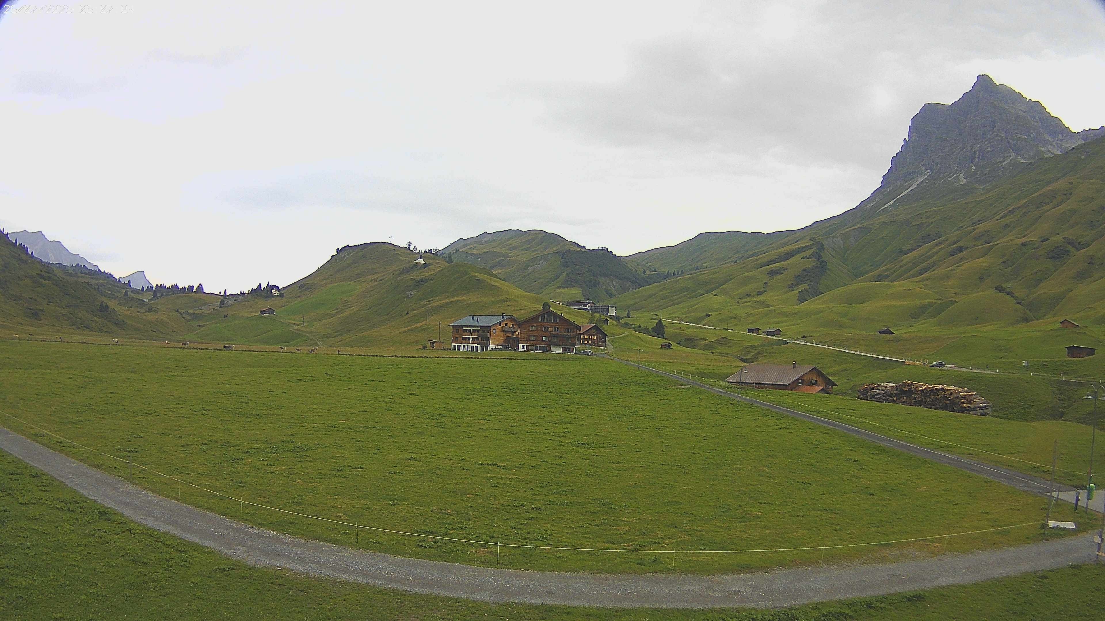 Archiv Foto Webcam Jägeralpe bei Warth