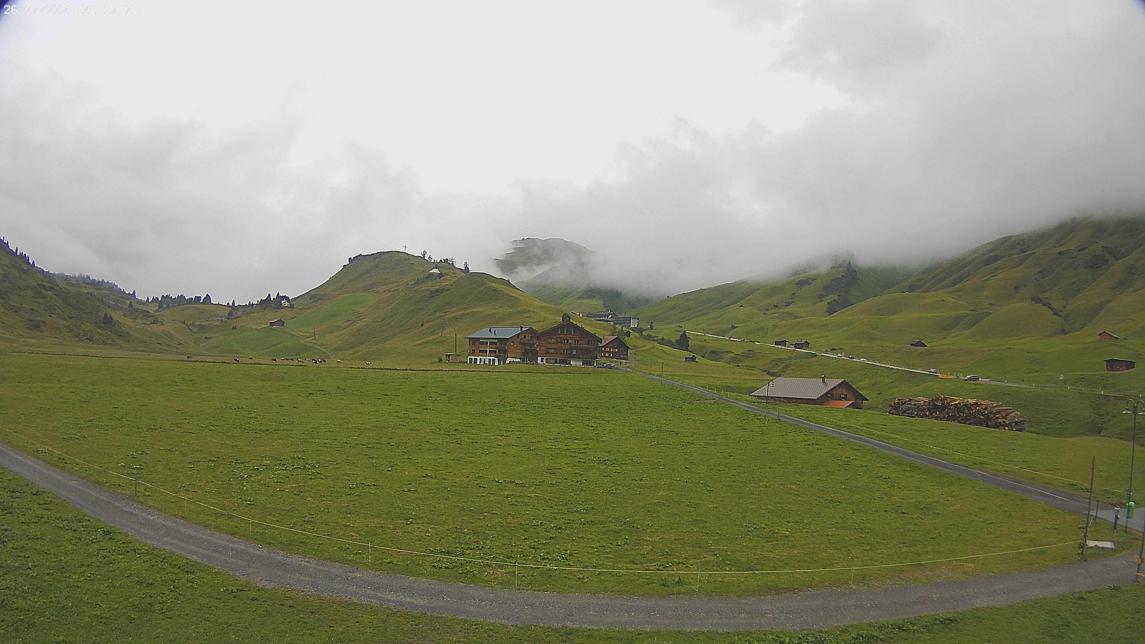 Archiv Foto Webcam Jägeralpe bei Warth