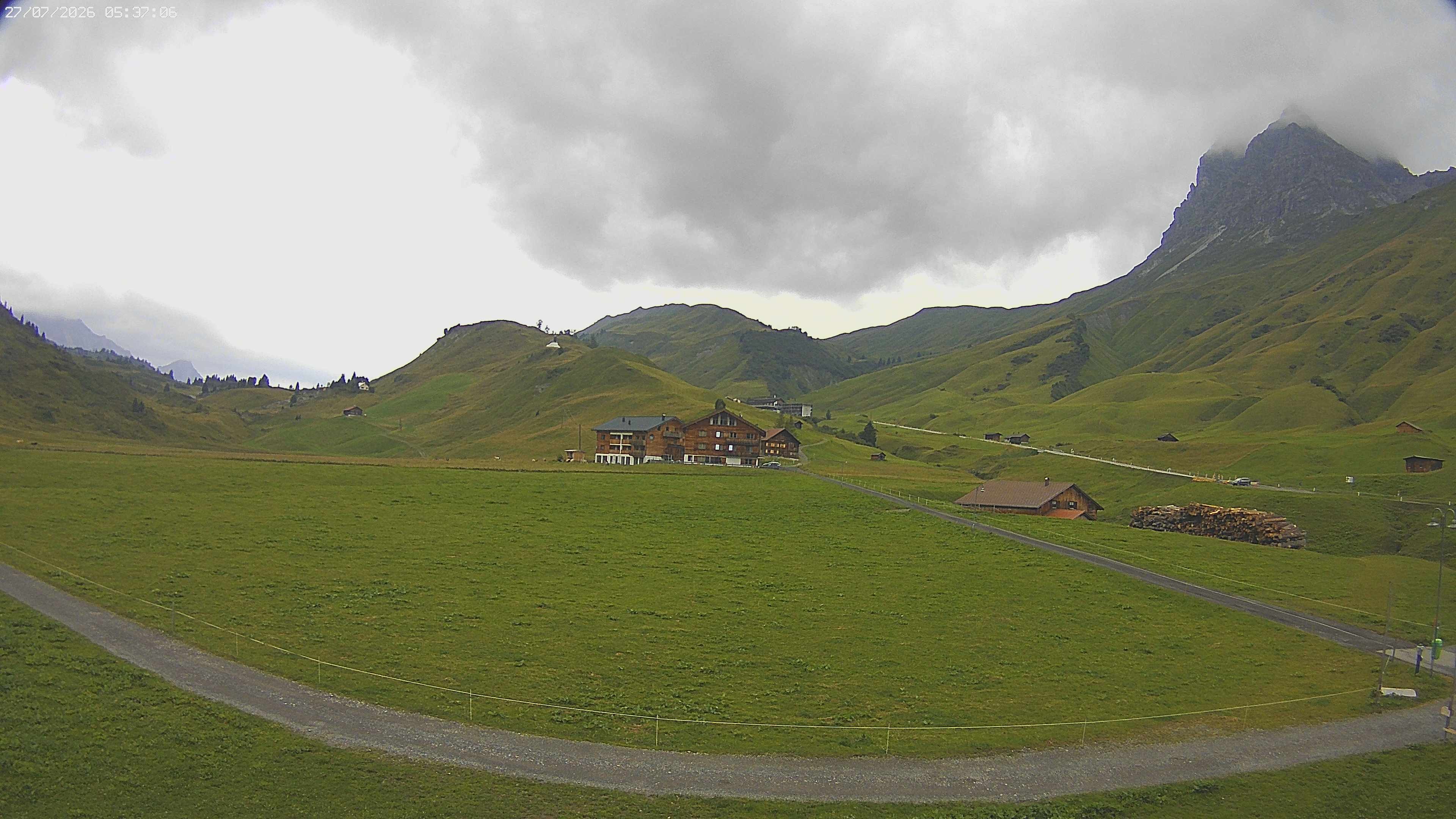 Archiv Foto Webcam Jägeralpe bei Warth