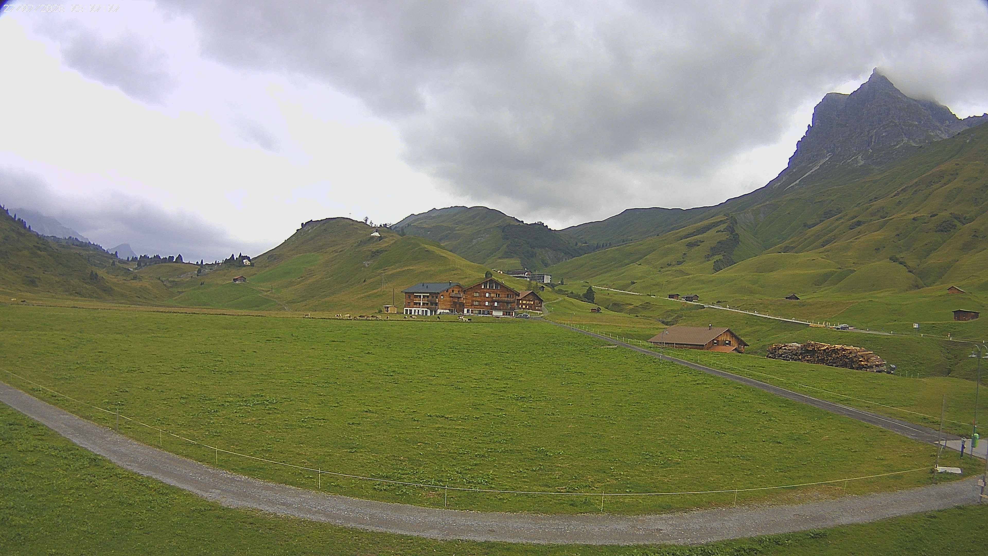 Archiv Foto Webcam Jägeralpe bei Warth