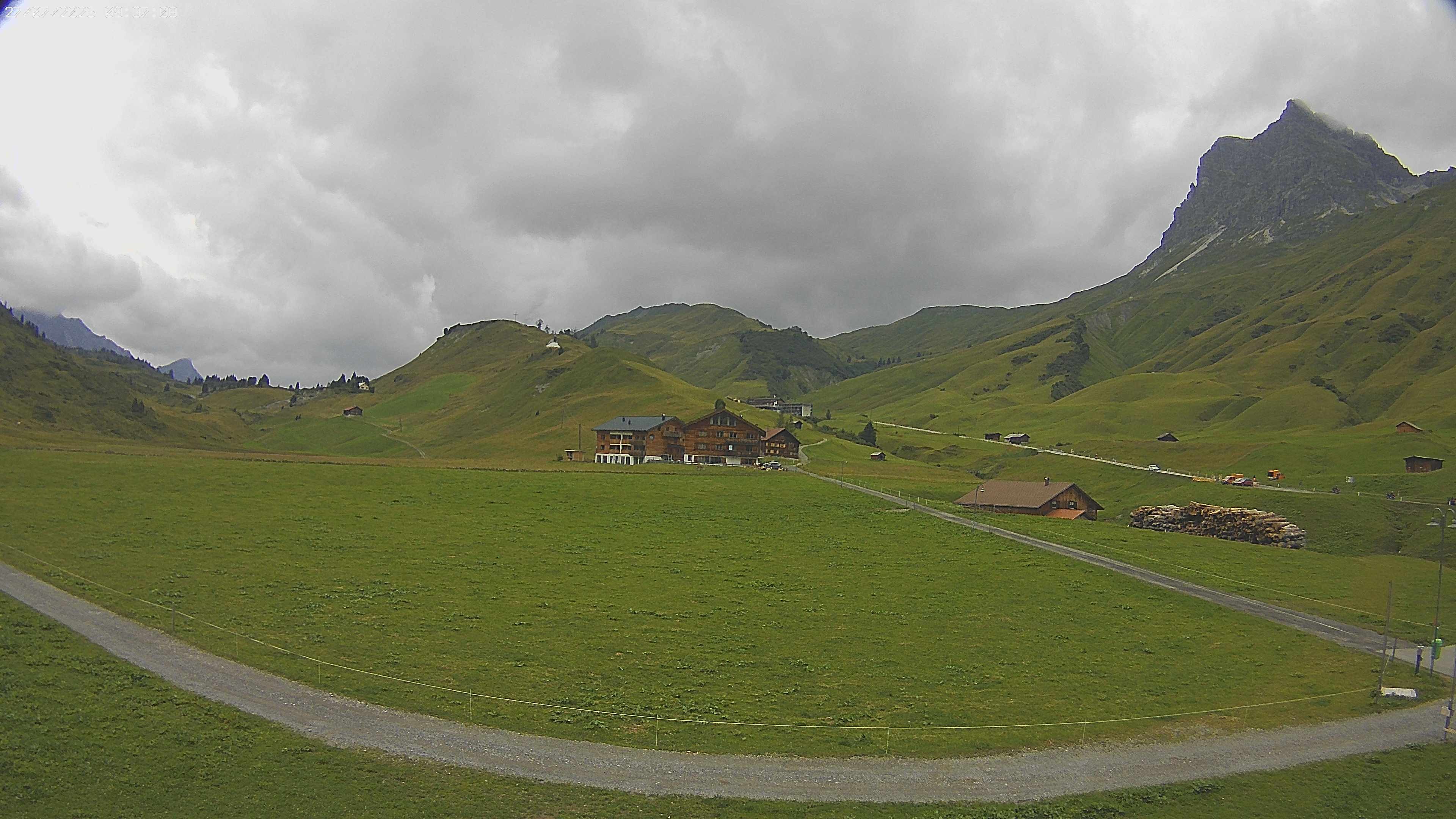 Archiv Foto Webcam Jägeralpe bei Warth