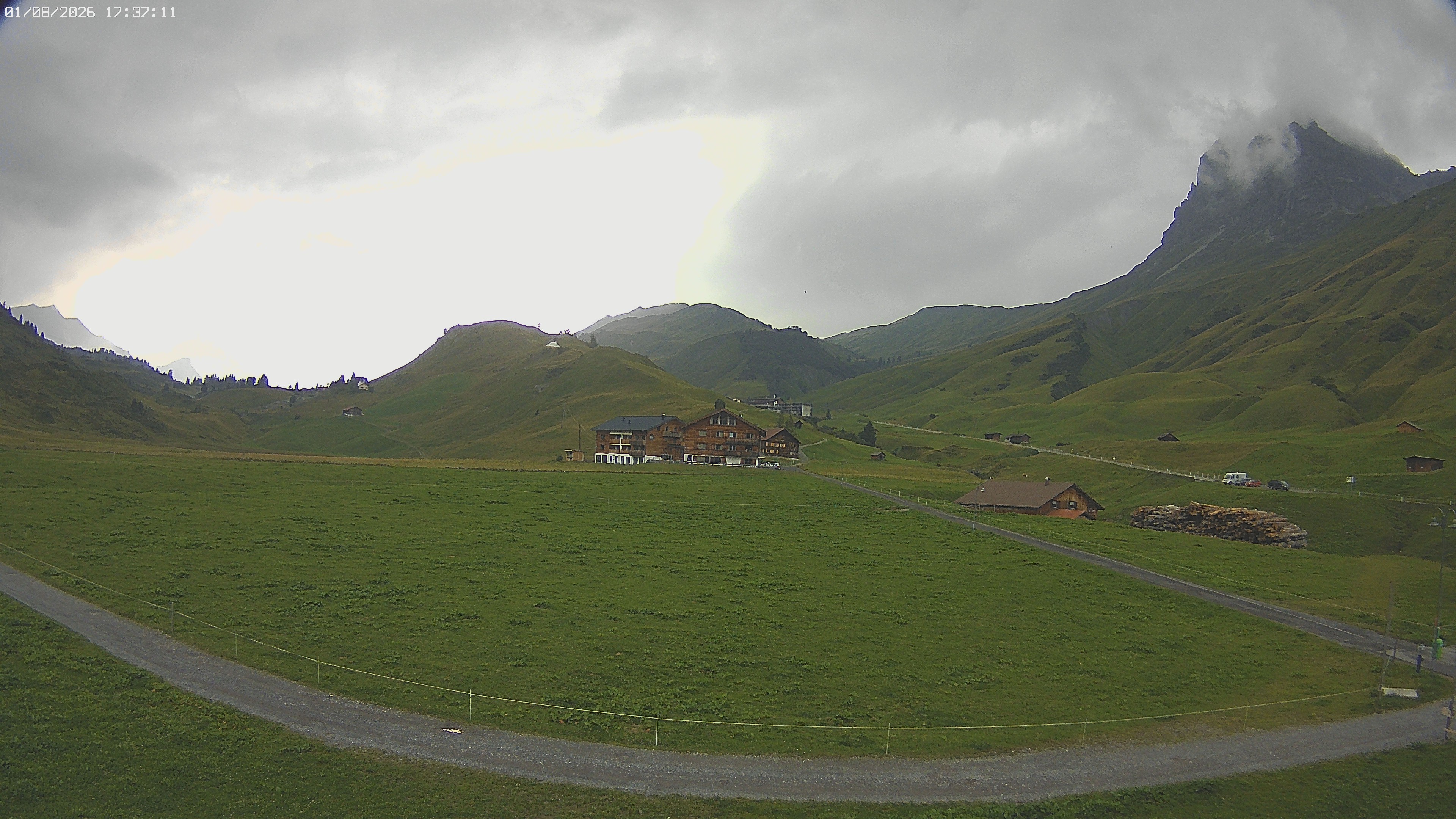 Archived image Webcam Jägeralpe near Warth