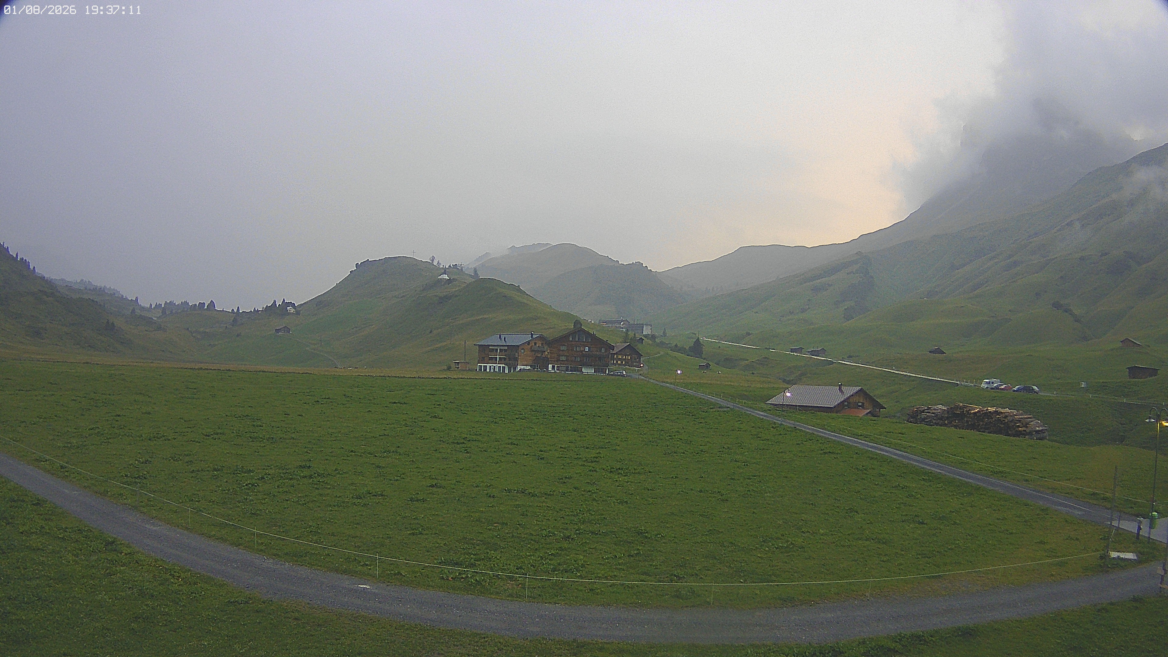 Archived image Webcam Jägeralpe near Warth