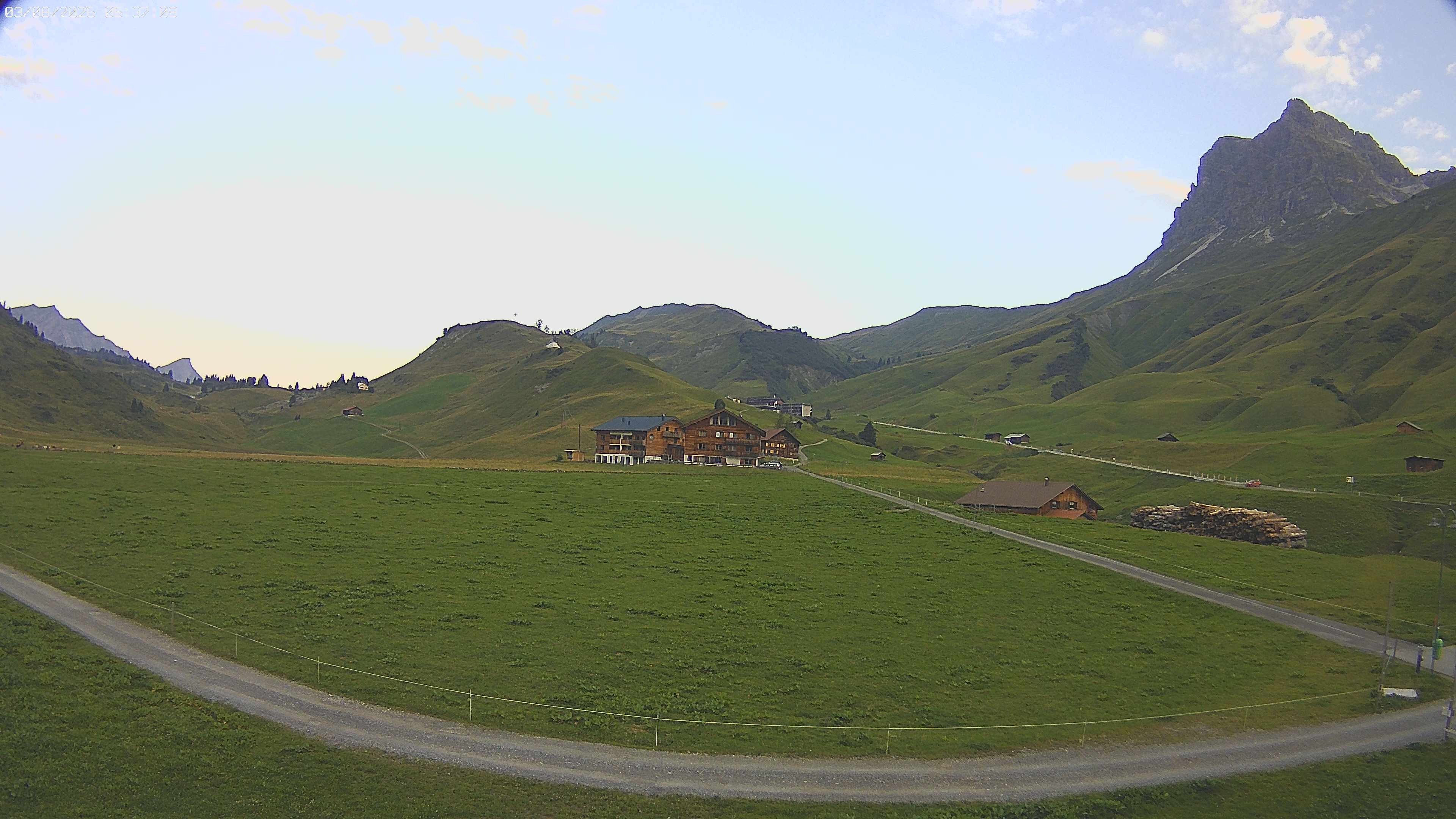 Archived image Webcam Jägeralpe near Warth