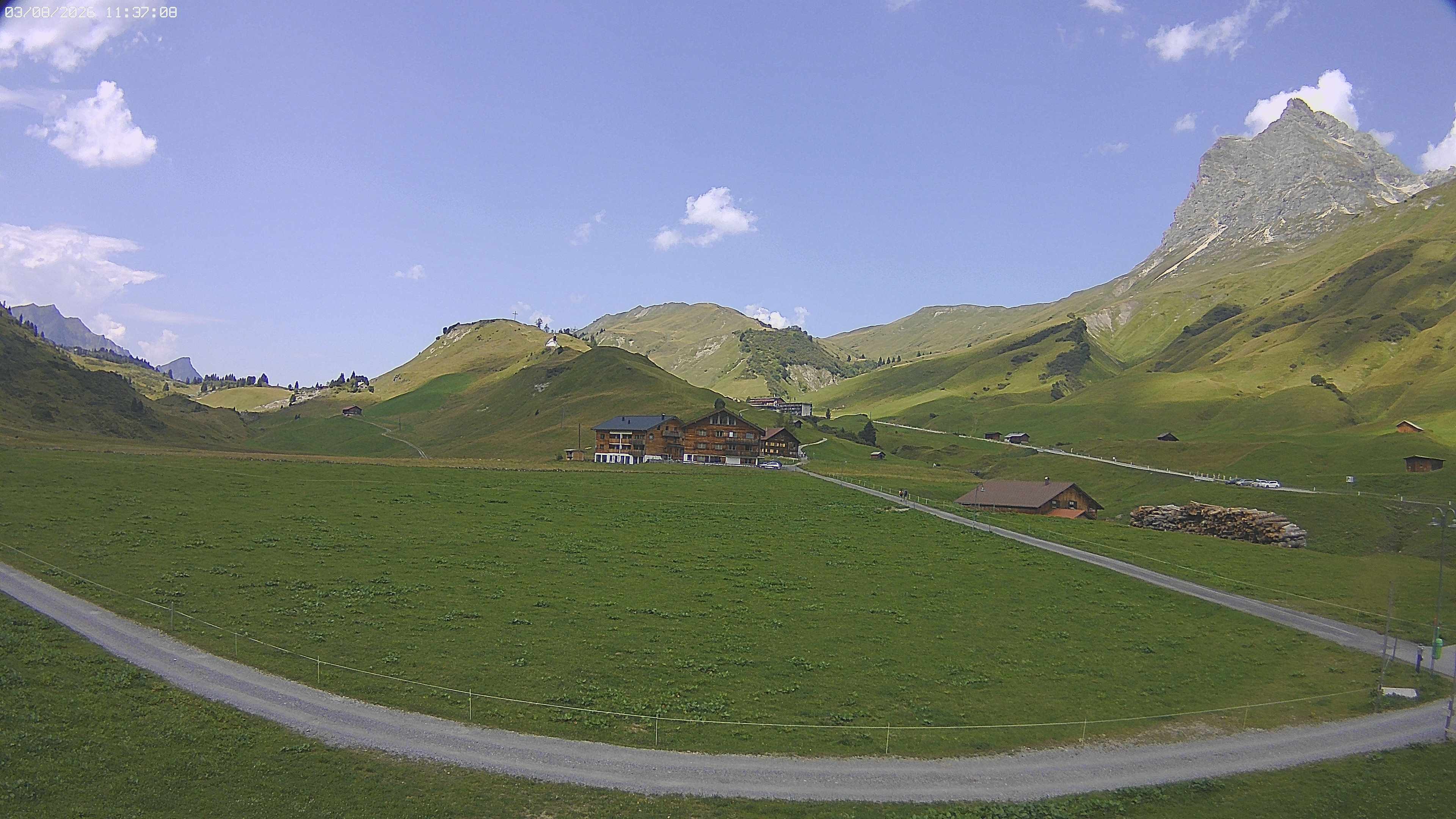 Archived image Webcam Jägeralpe near Warth