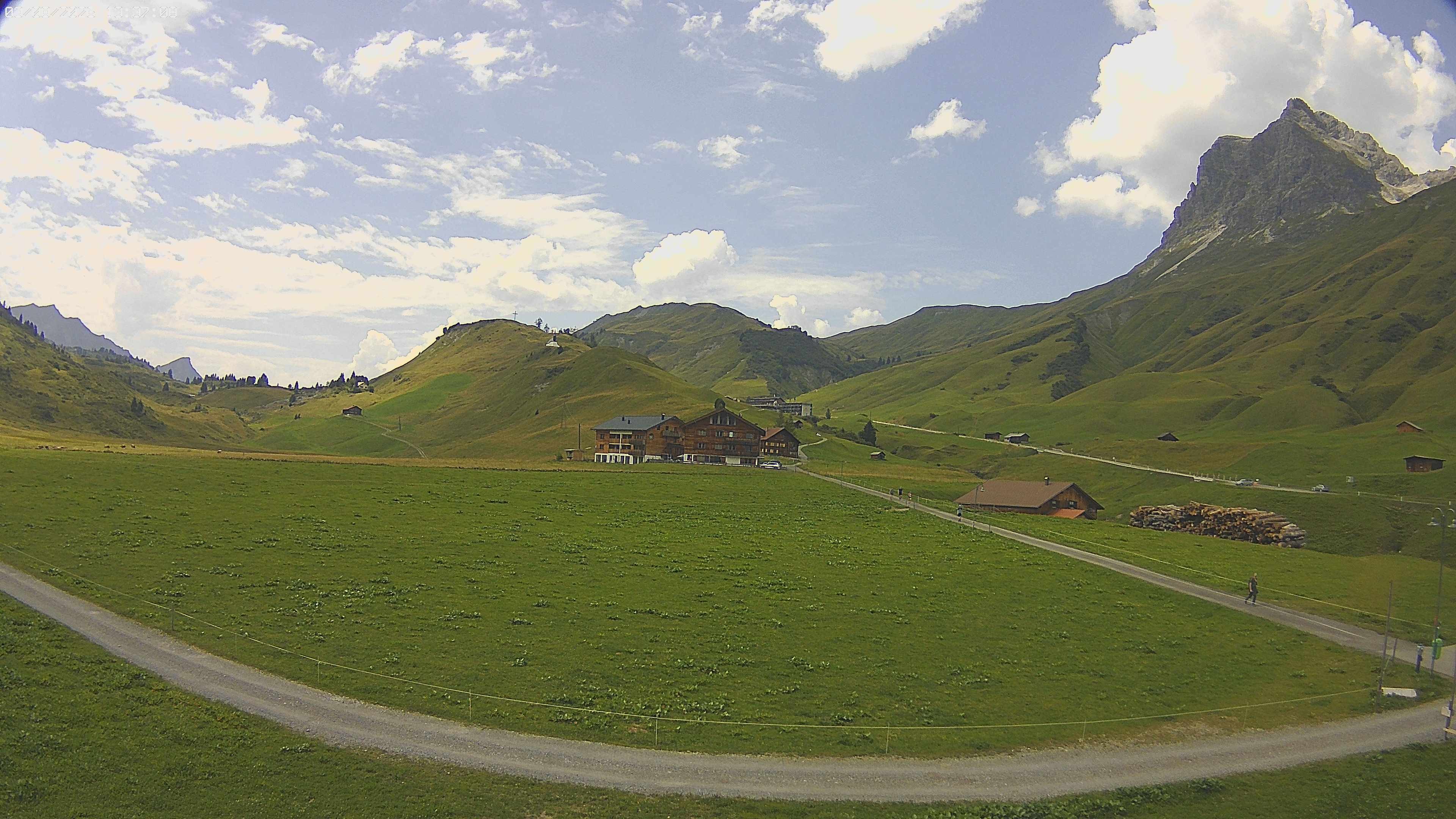 Archived image Webcam Jägeralpe near Warth