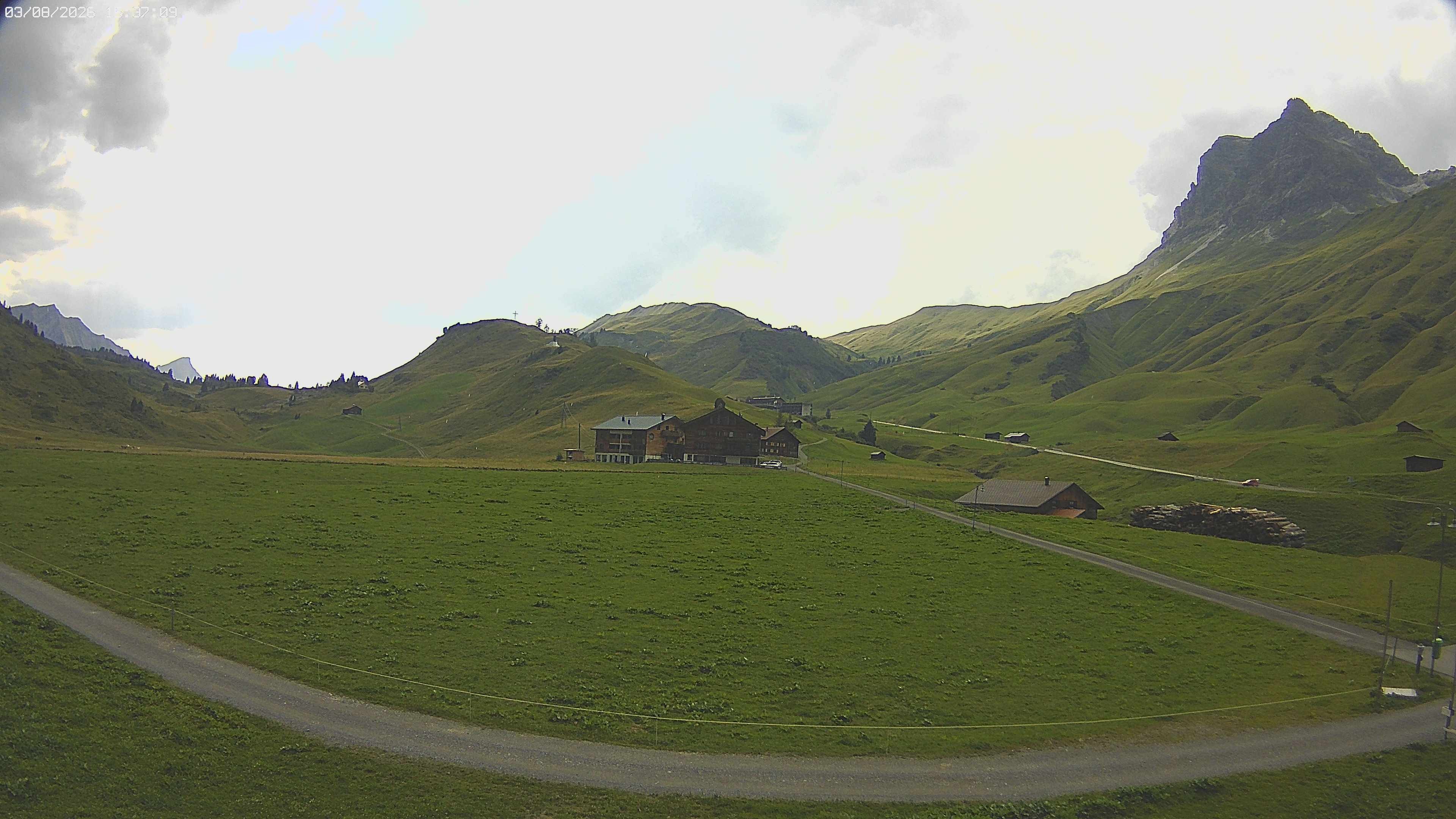 Archived image Webcam Jägeralpe near Warth