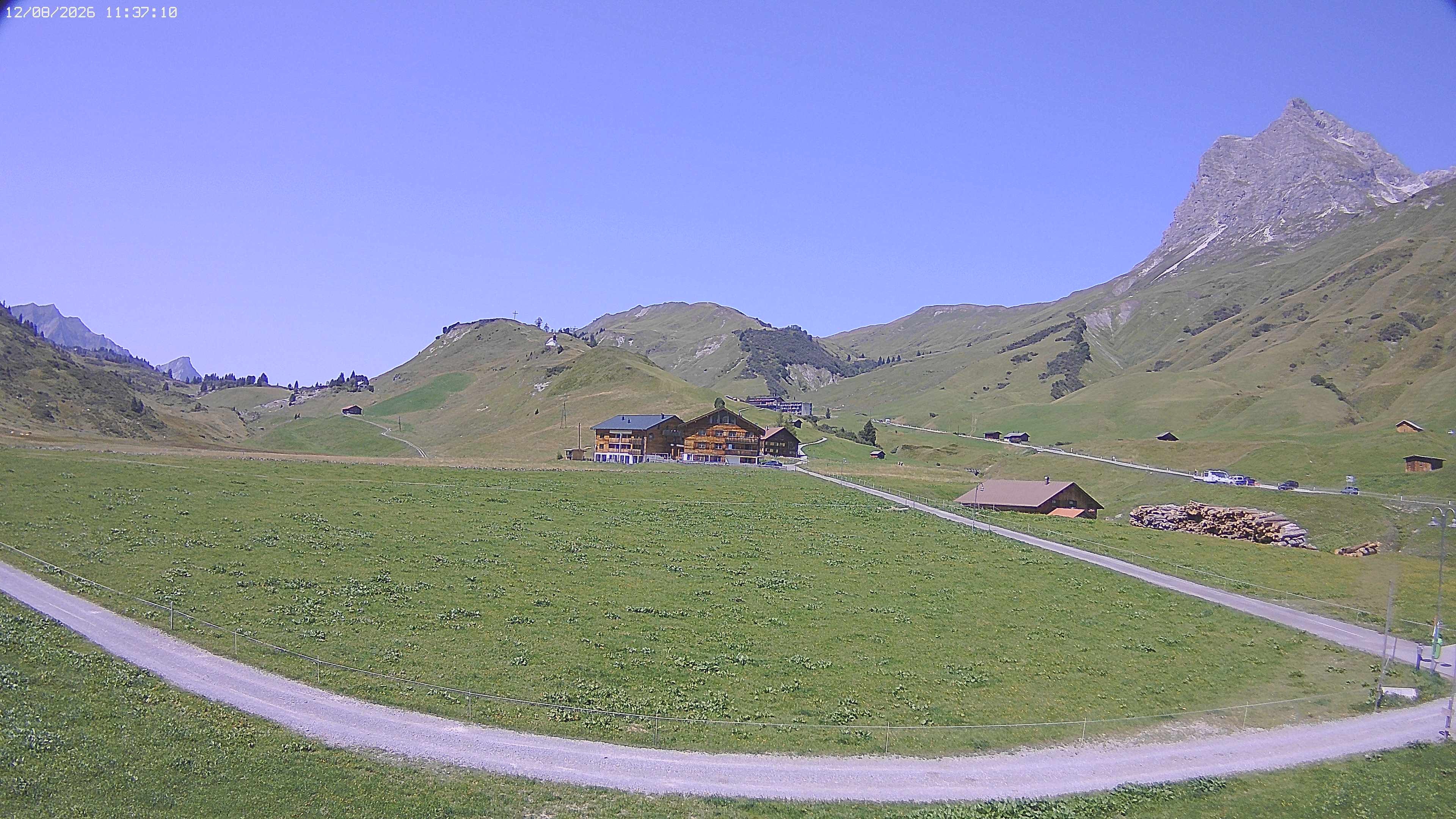 Archived image Webcam Jägeralpe near Warth