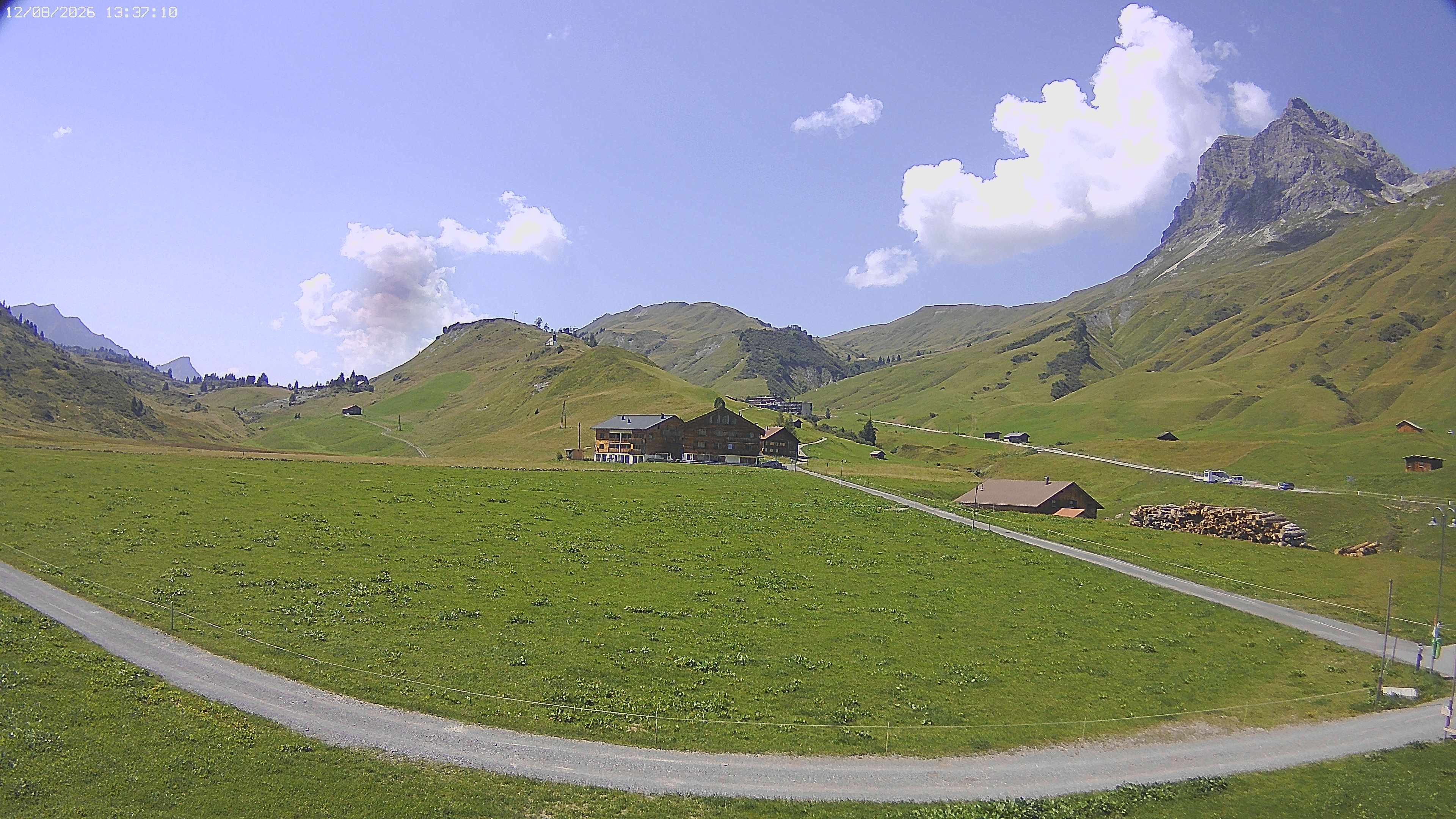 Archiv Foto Webcam Jägeralpe bei Warth