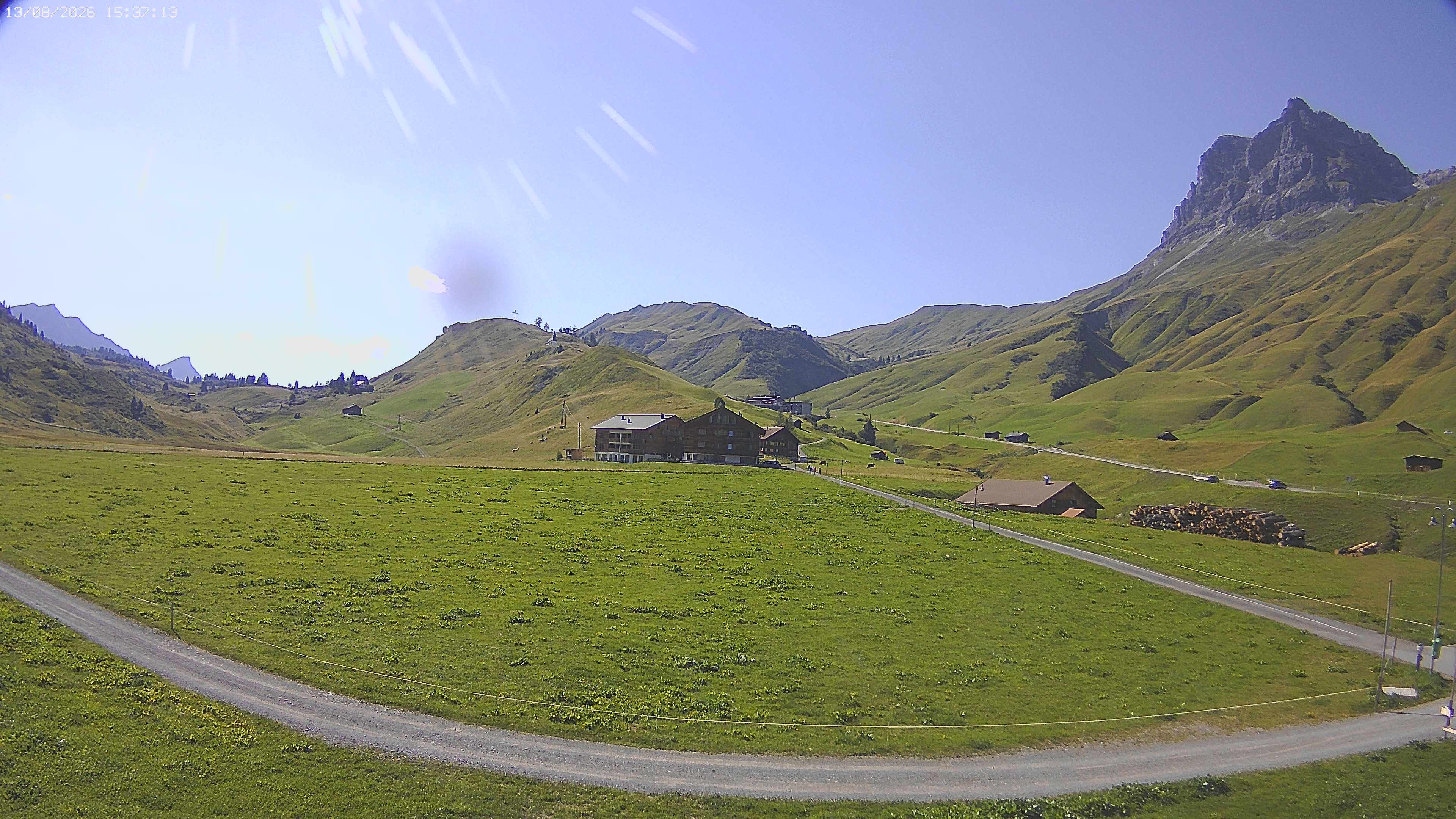 Archiv Foto Webcam Jägeralpe bei Warth