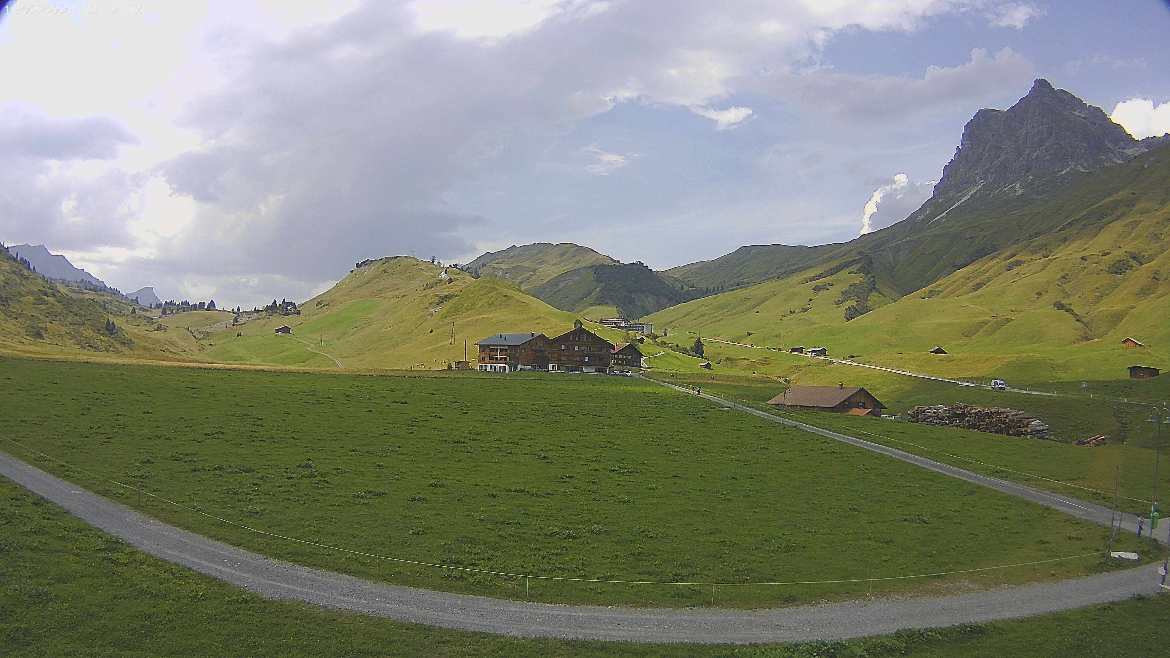 Archiv Foto Webcam Jägeralpe bei Warth