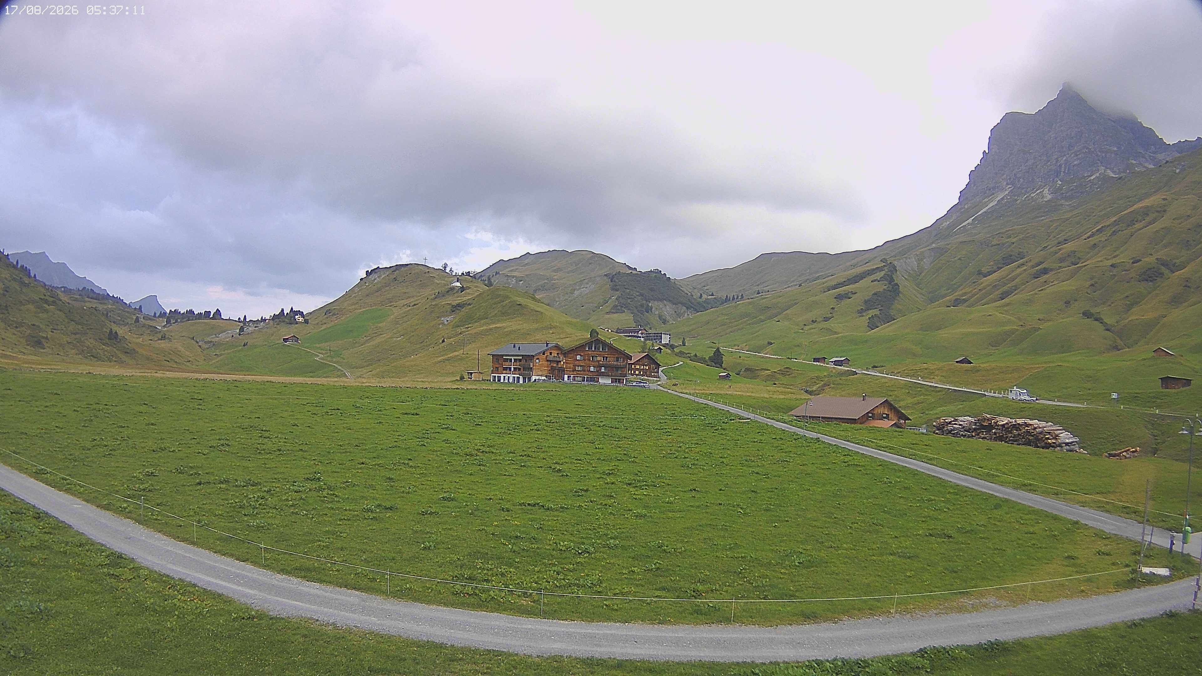 Archiv Foto Webcam Jägeralpe bei Warth
