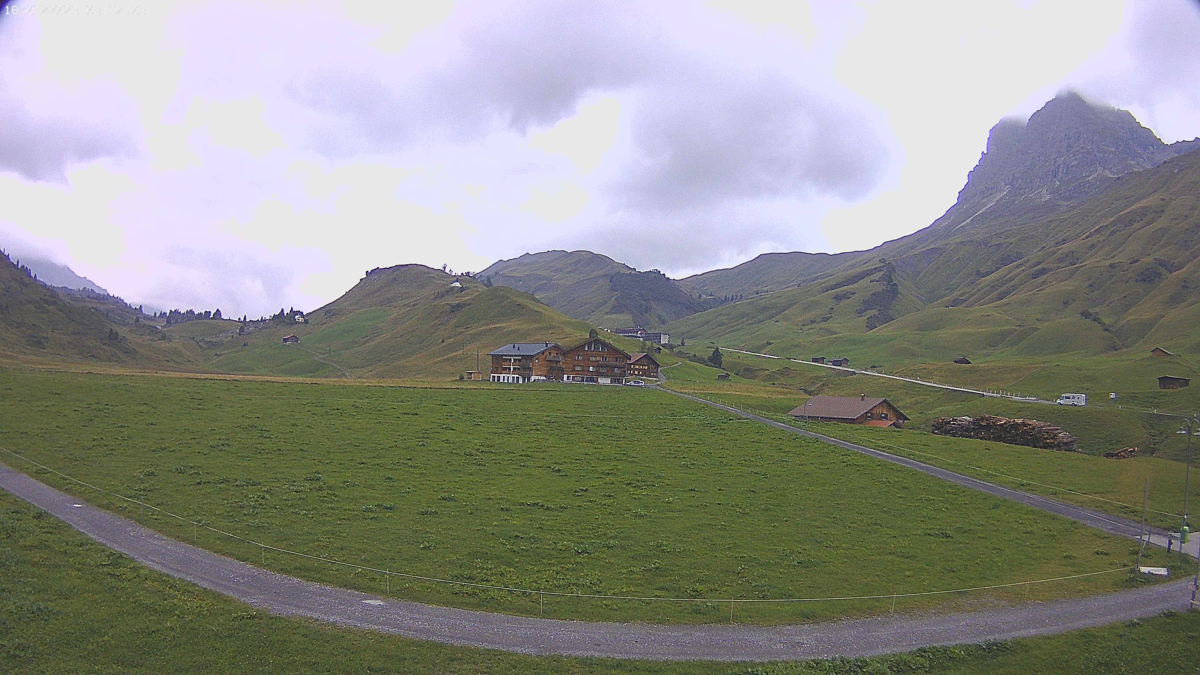 Archiv Foto Webcam Jägeralpe bei Warth
