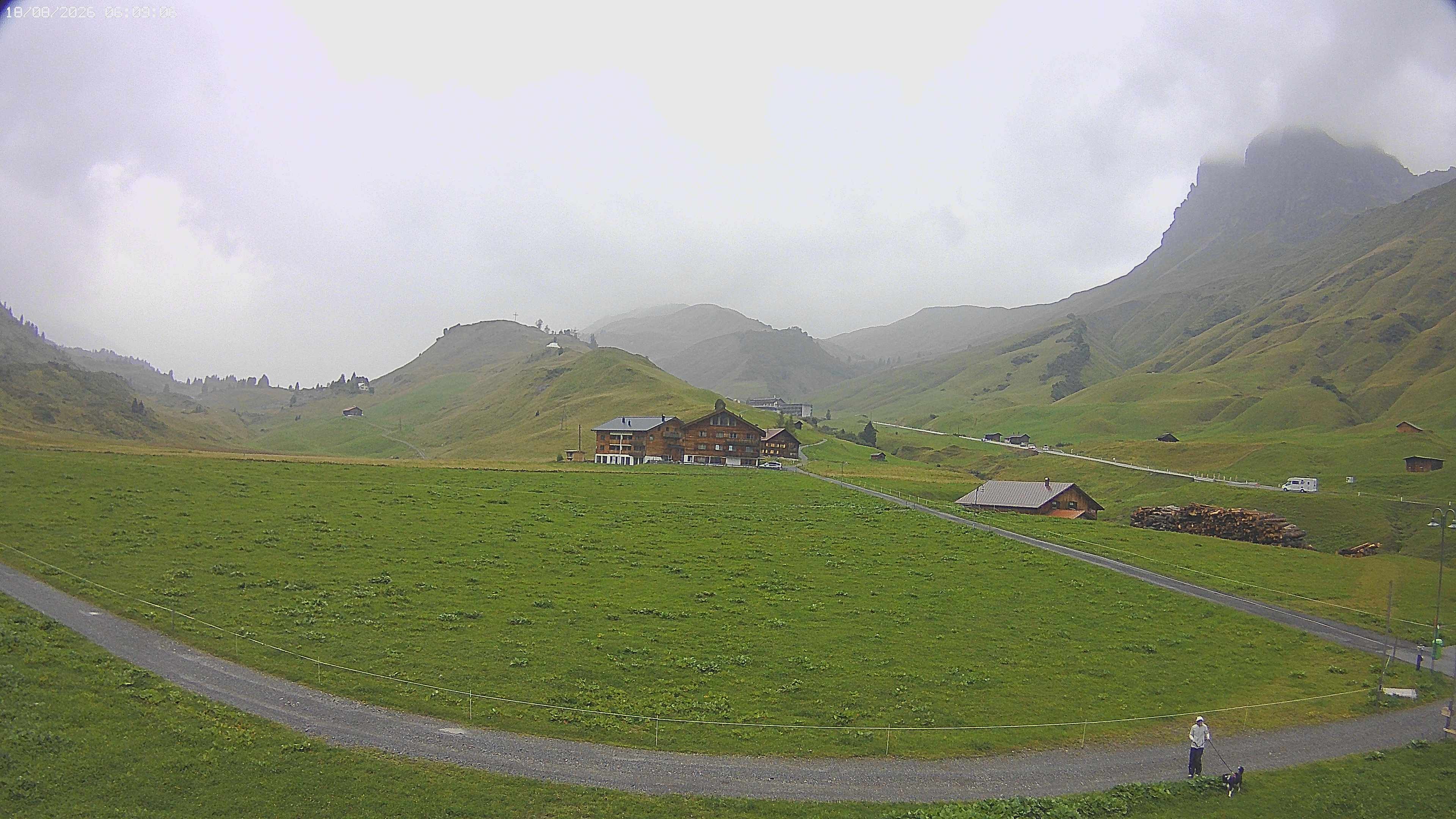 Archiv Foto Webcam Jägeralpe bei Warth