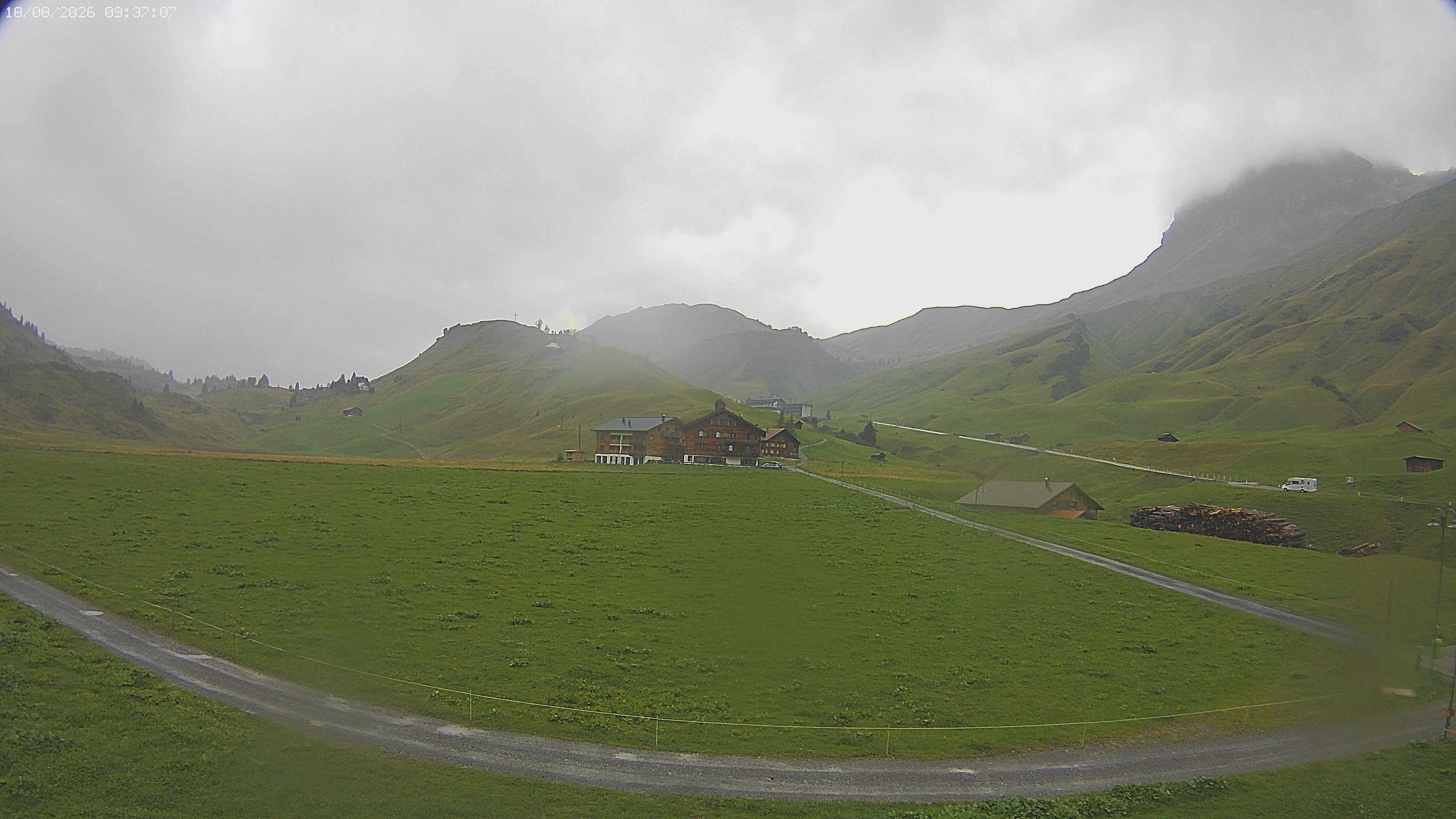 Archiv Foto Webcam Jägeralpe bei Warth