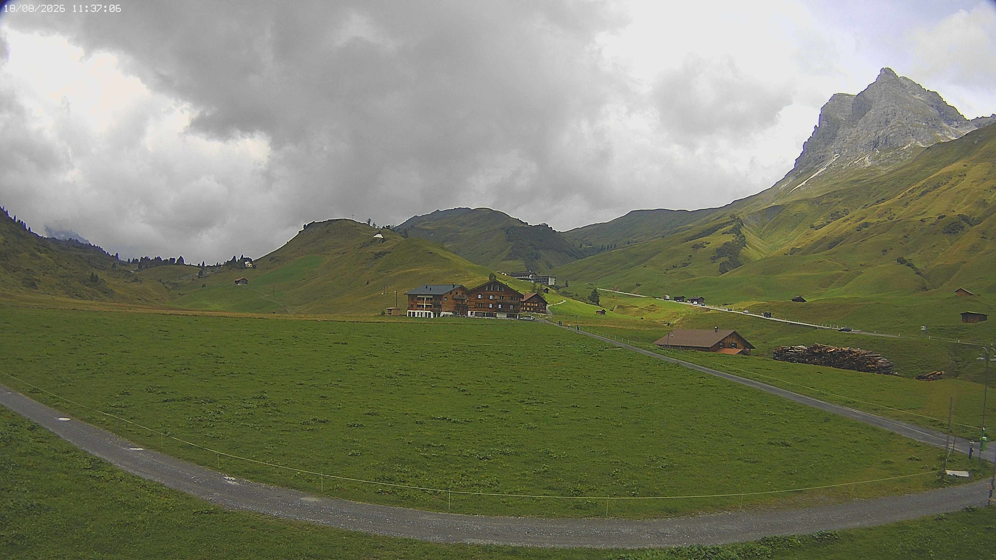 Archiv Foto Webcam Jägeralpe bei Warth