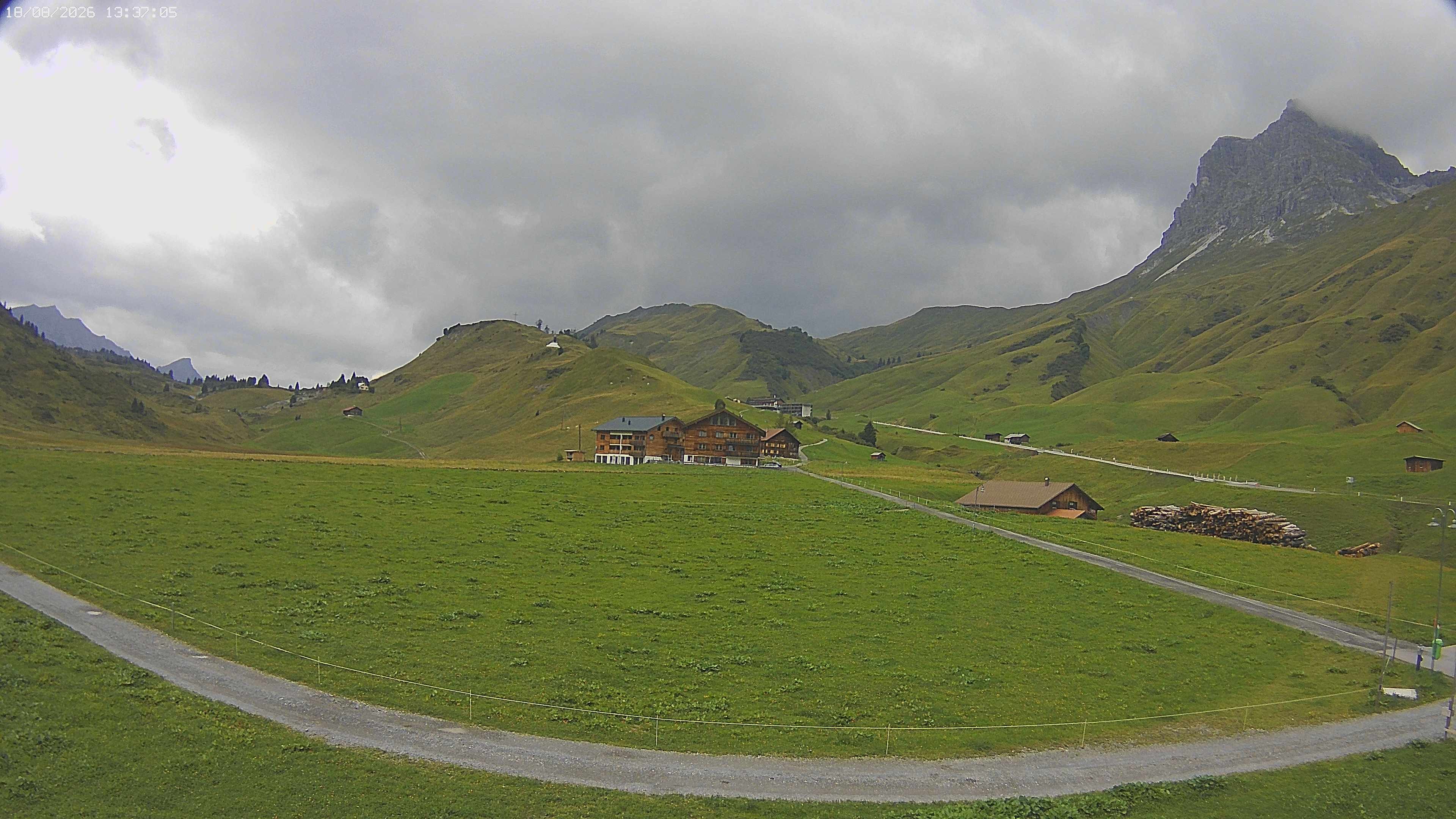 Archiv Foto Webcam Jägeralpe bei Warth