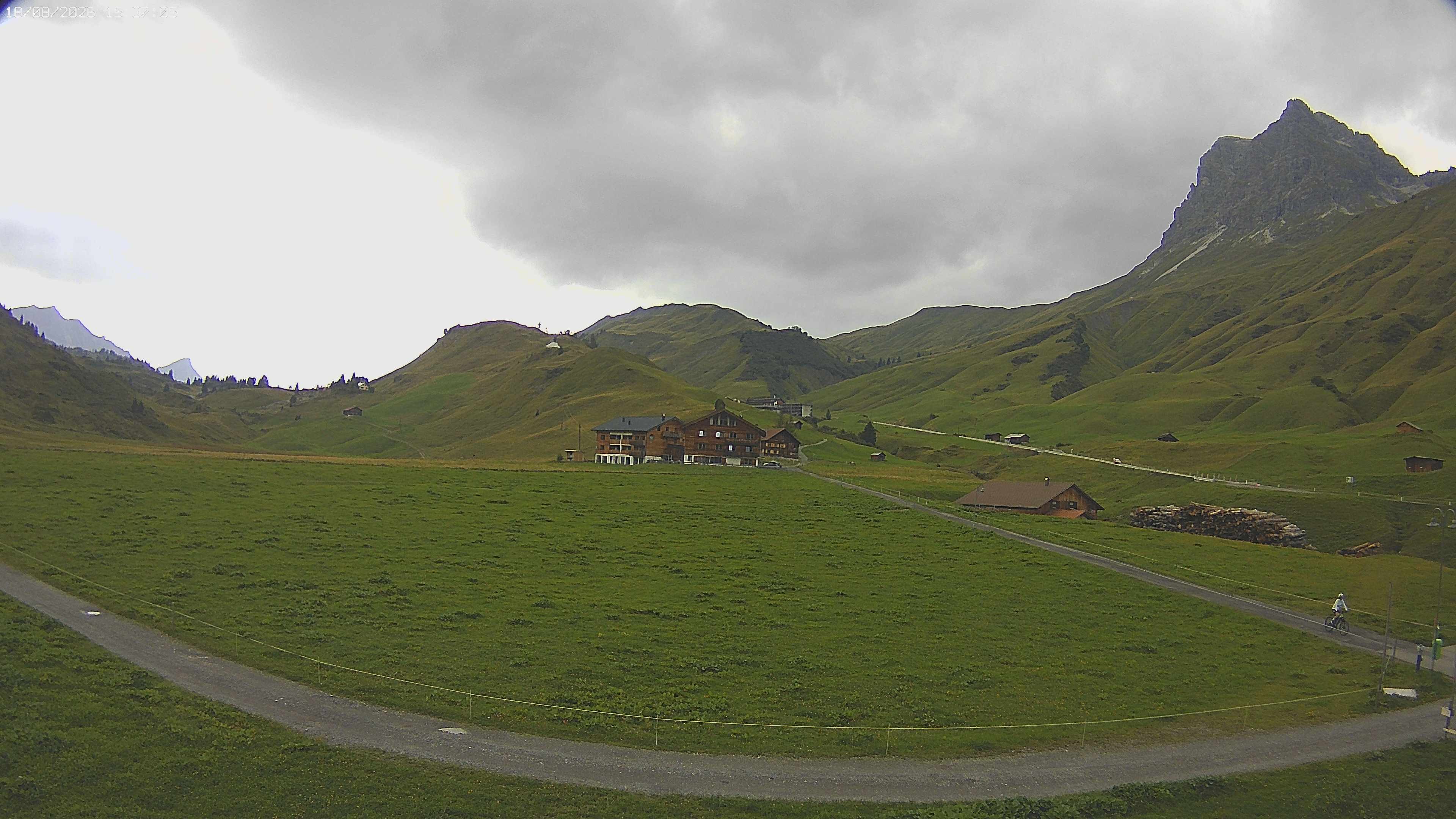 Archiv Foto Webcam Jägeralpe bei Warth