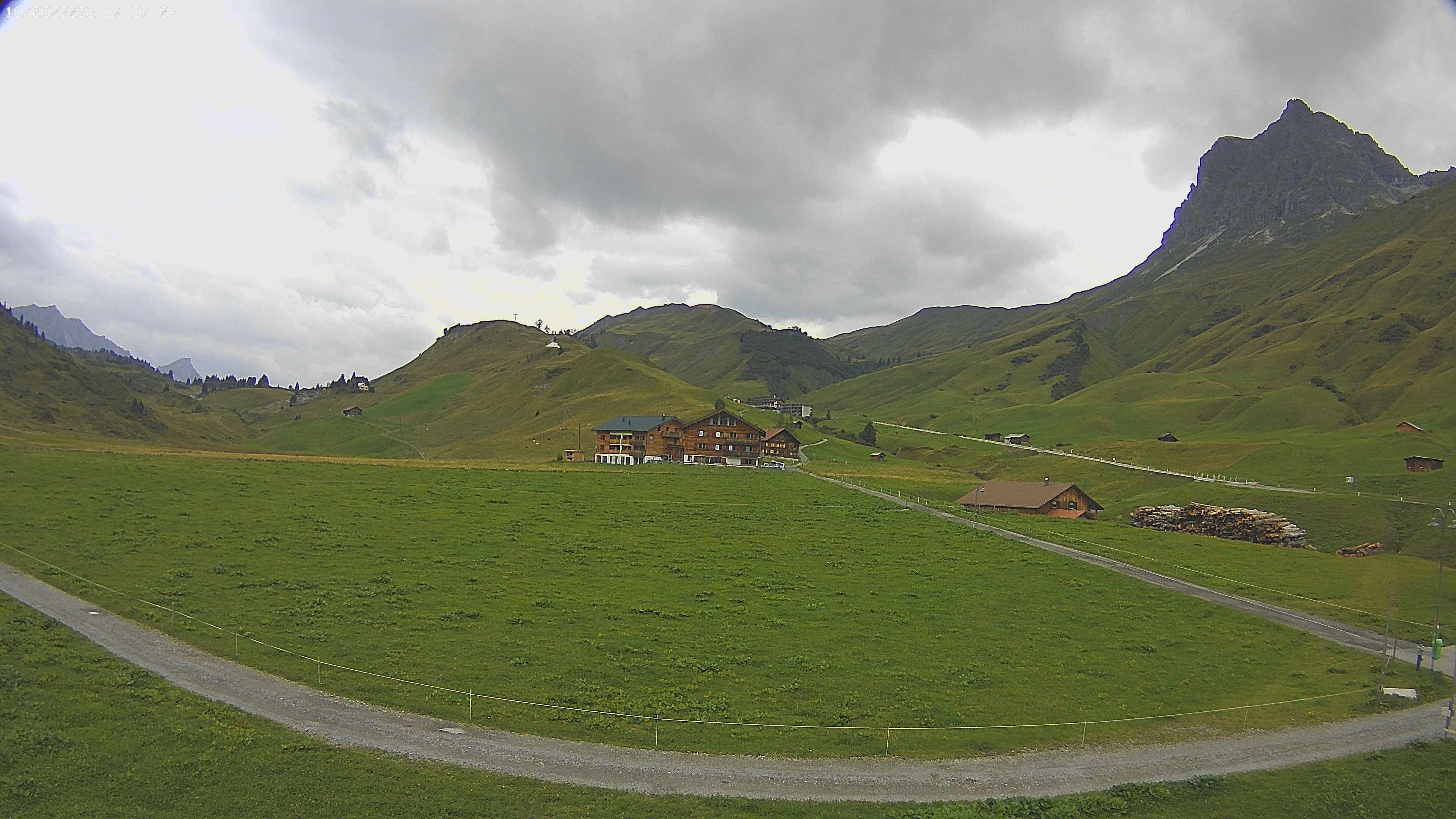 Archiv Foto Webcam Jägeralpe bei Warth