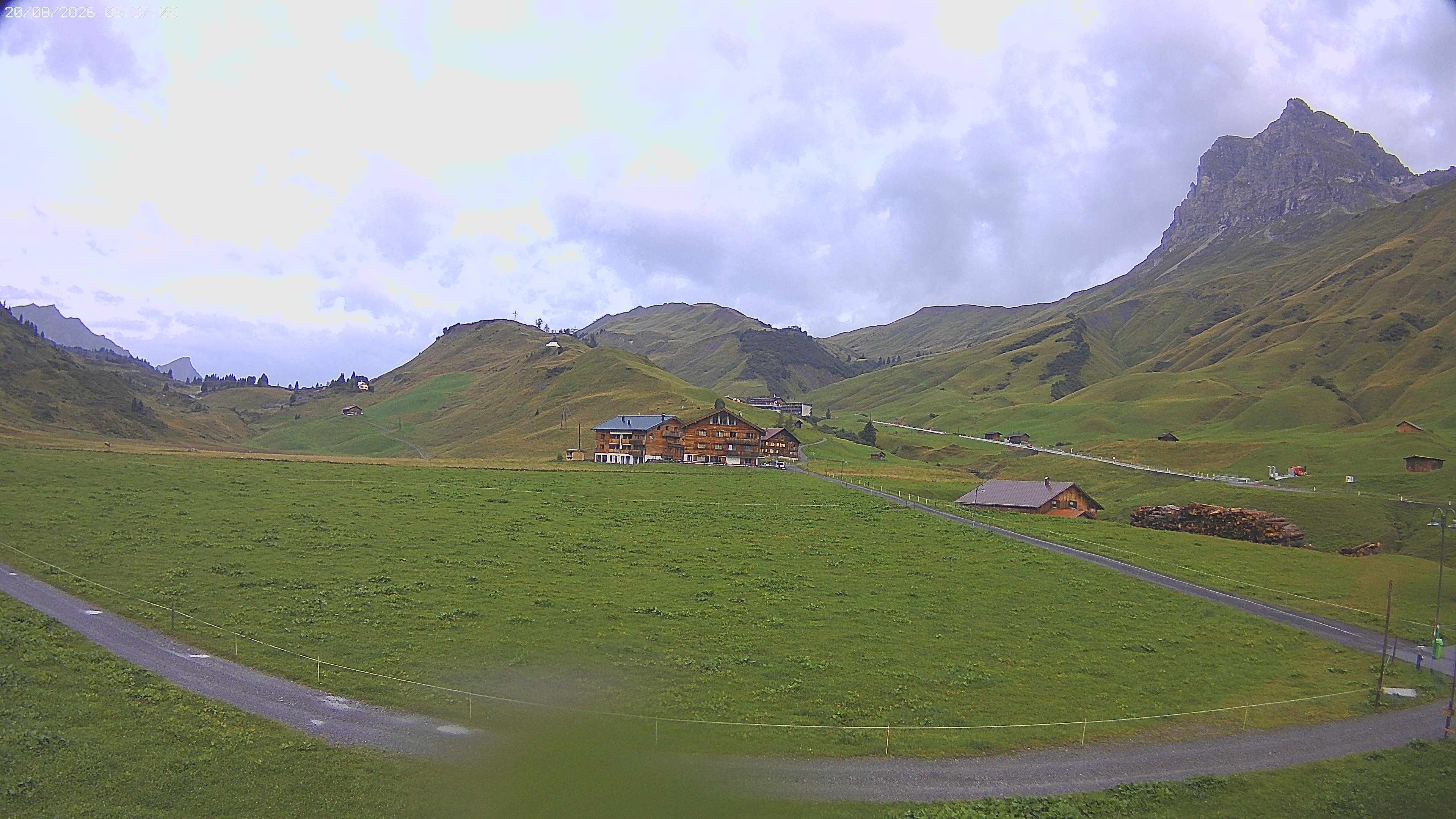 Archiv Foto Webcam Jägeralpe bei Warth