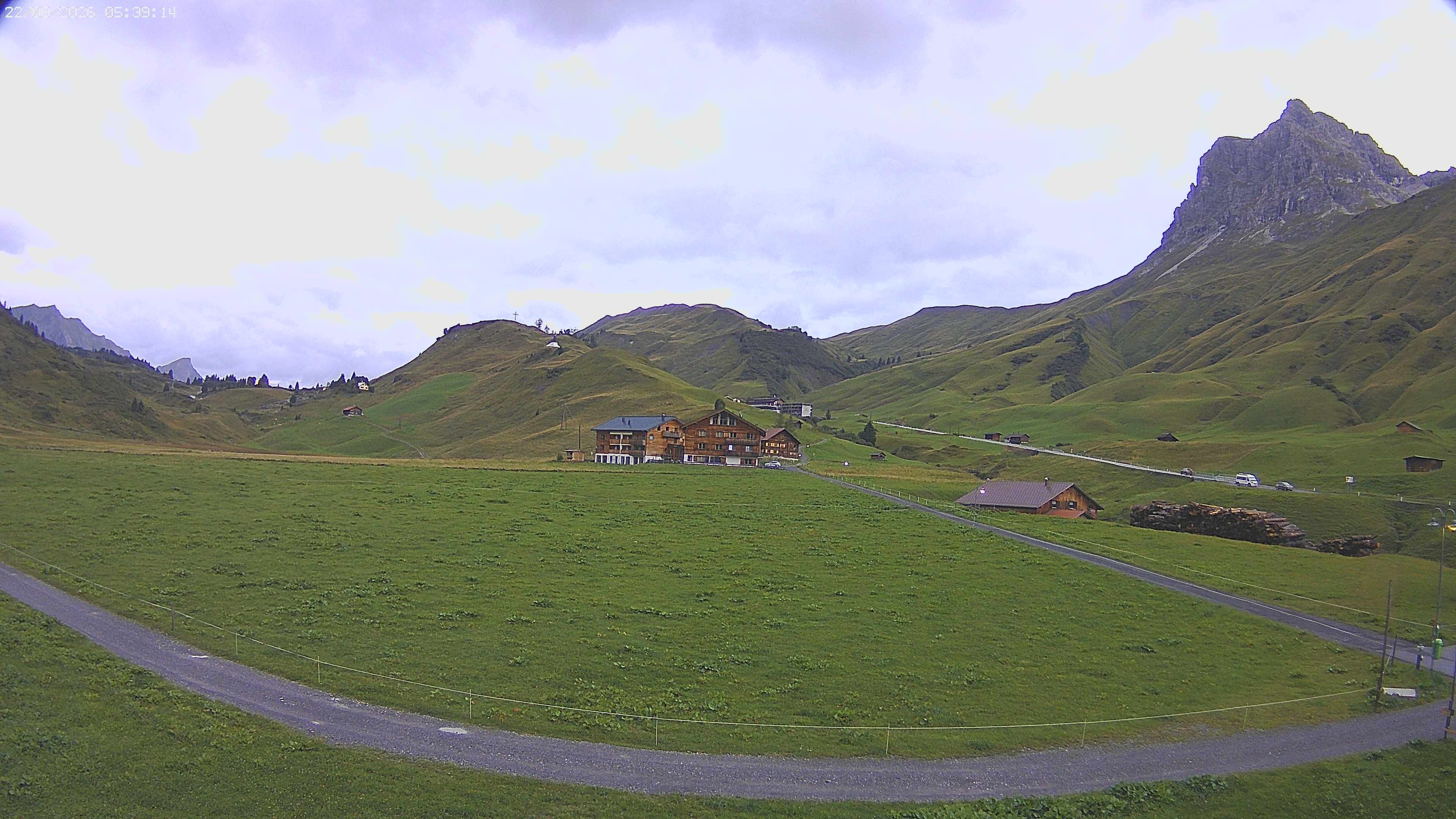 Archiv Foto Webcam Jägeralpe bei Warth