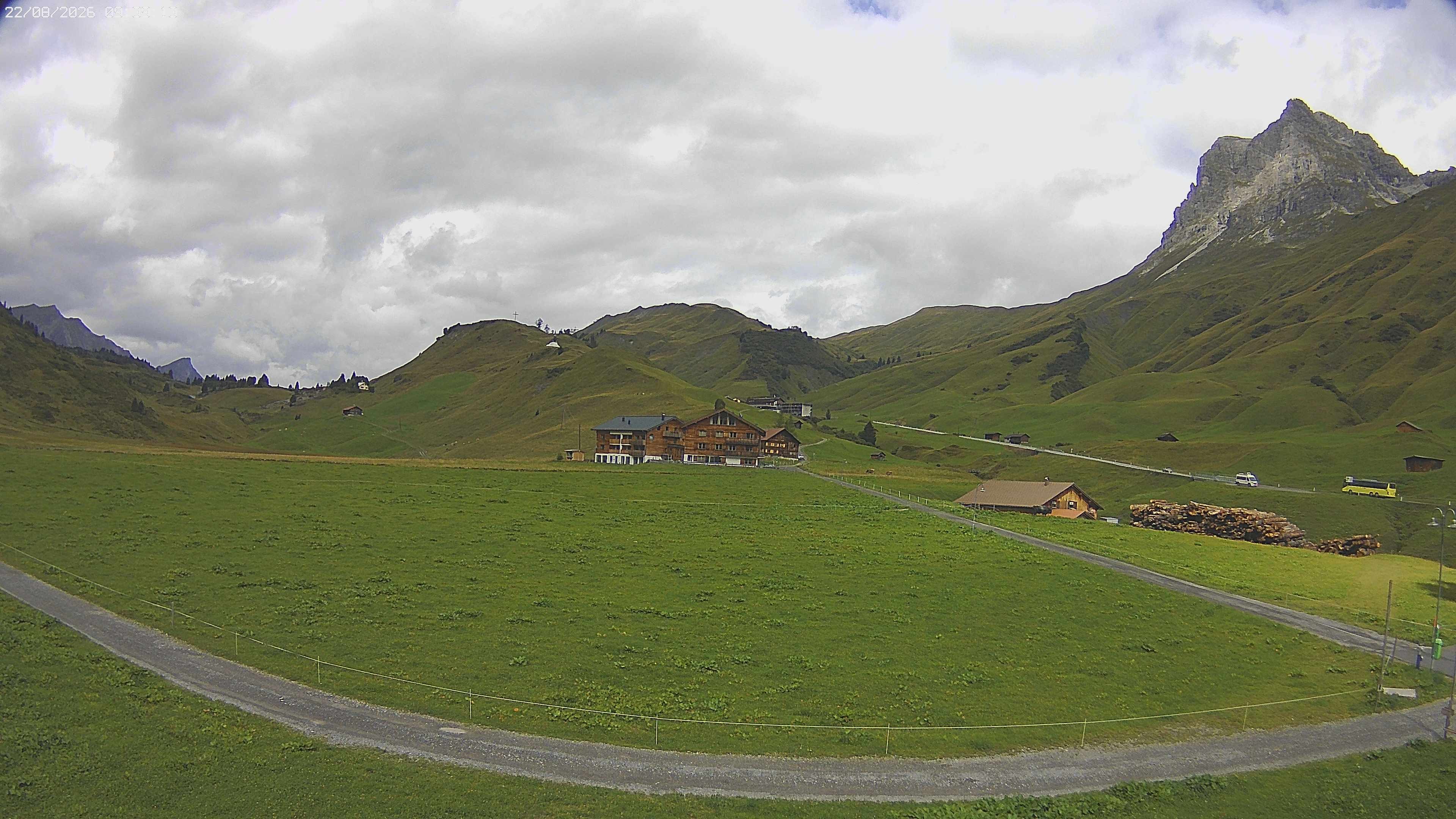 Archiv Foto Webcam Jägeralpe bei Warth