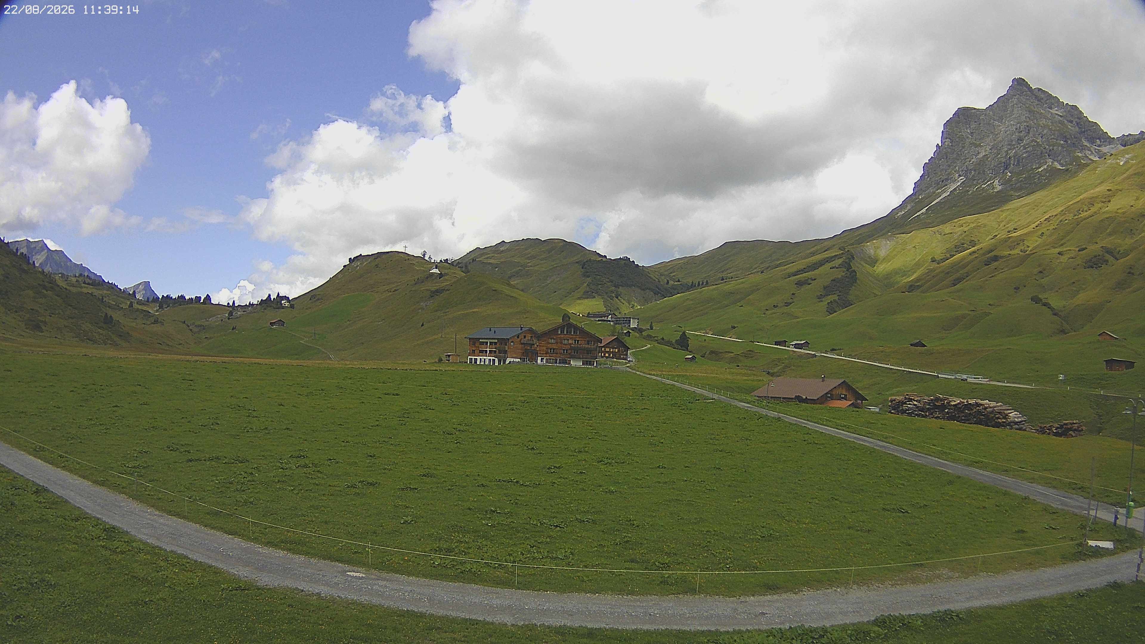 Archiv Foto Webcam Jägeralpe bei Warth