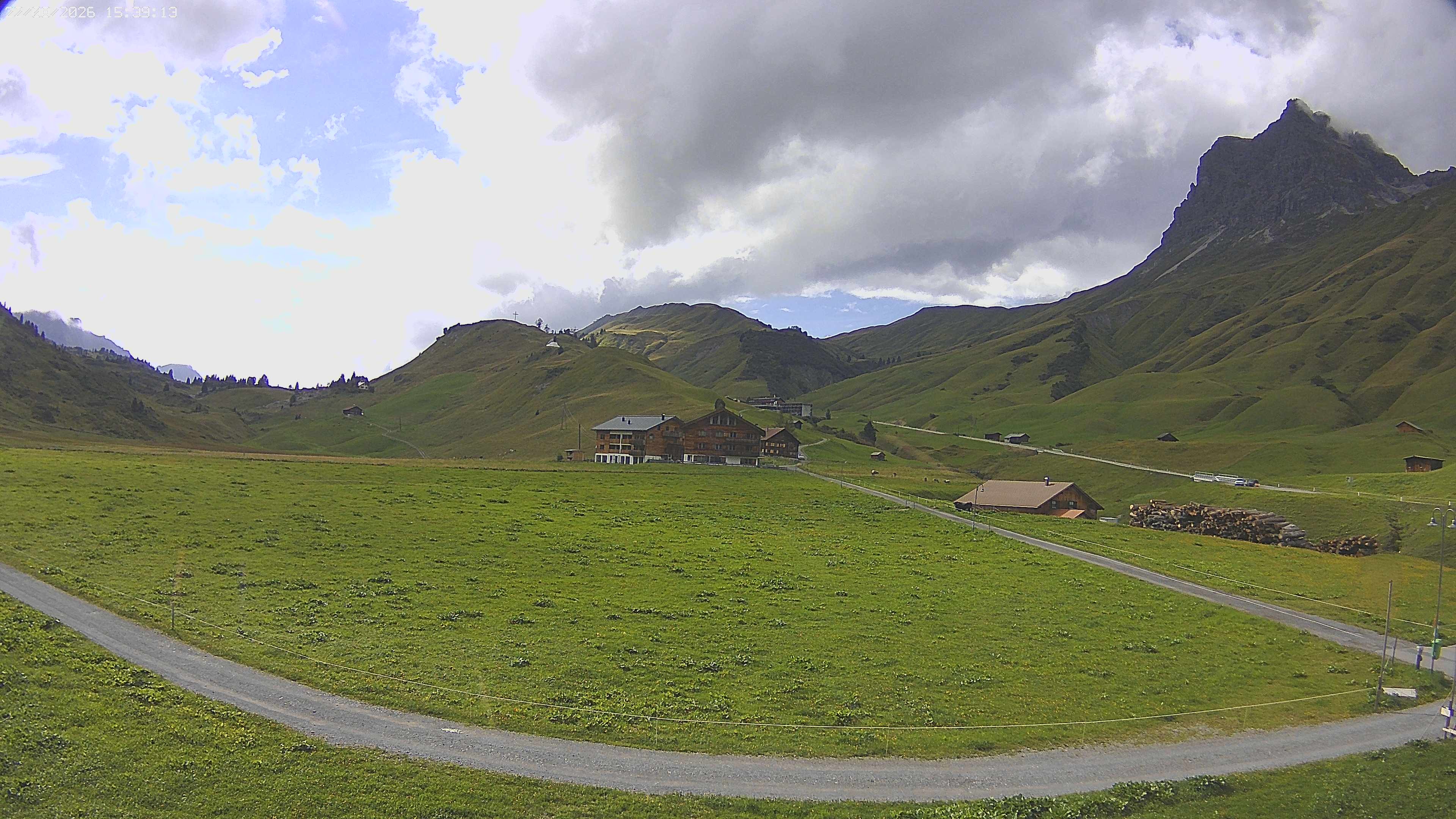 Archiv Foto Webcam Jägeralpe bei Warth