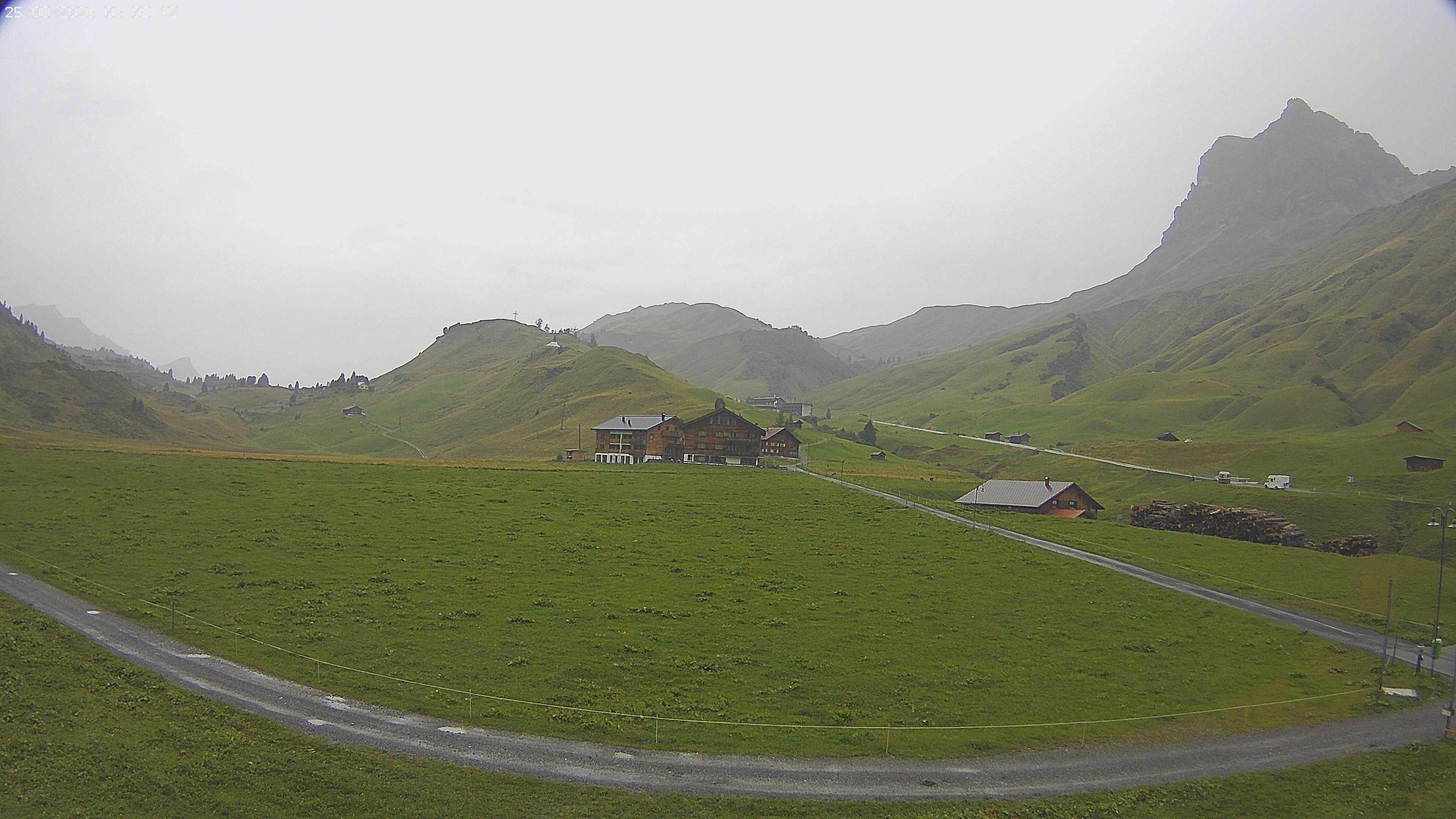 Archiv Foto Webcam Jägeralpe bei Warth