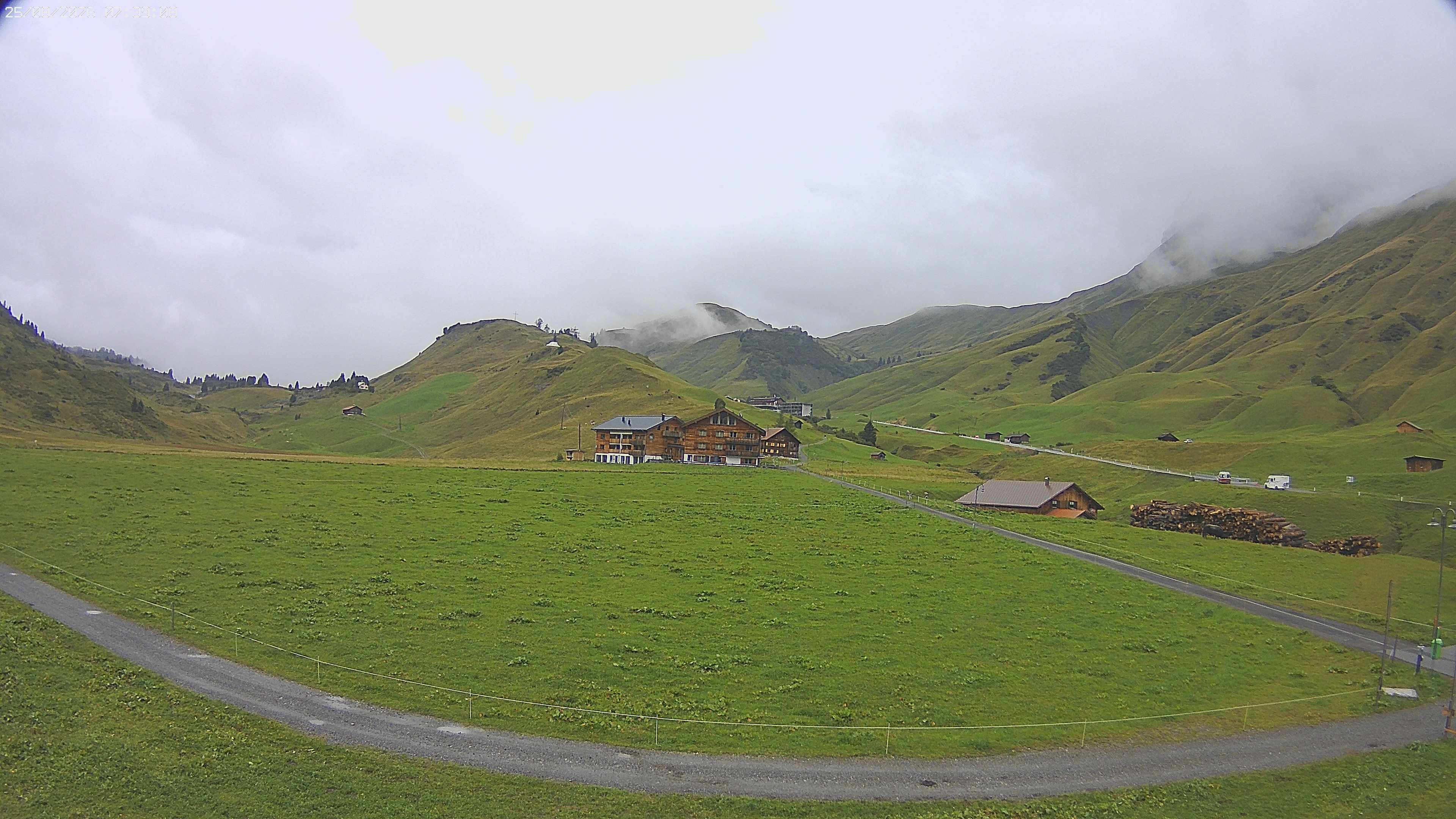 Archiv Foto Webcam Jägeralpe bei Warth