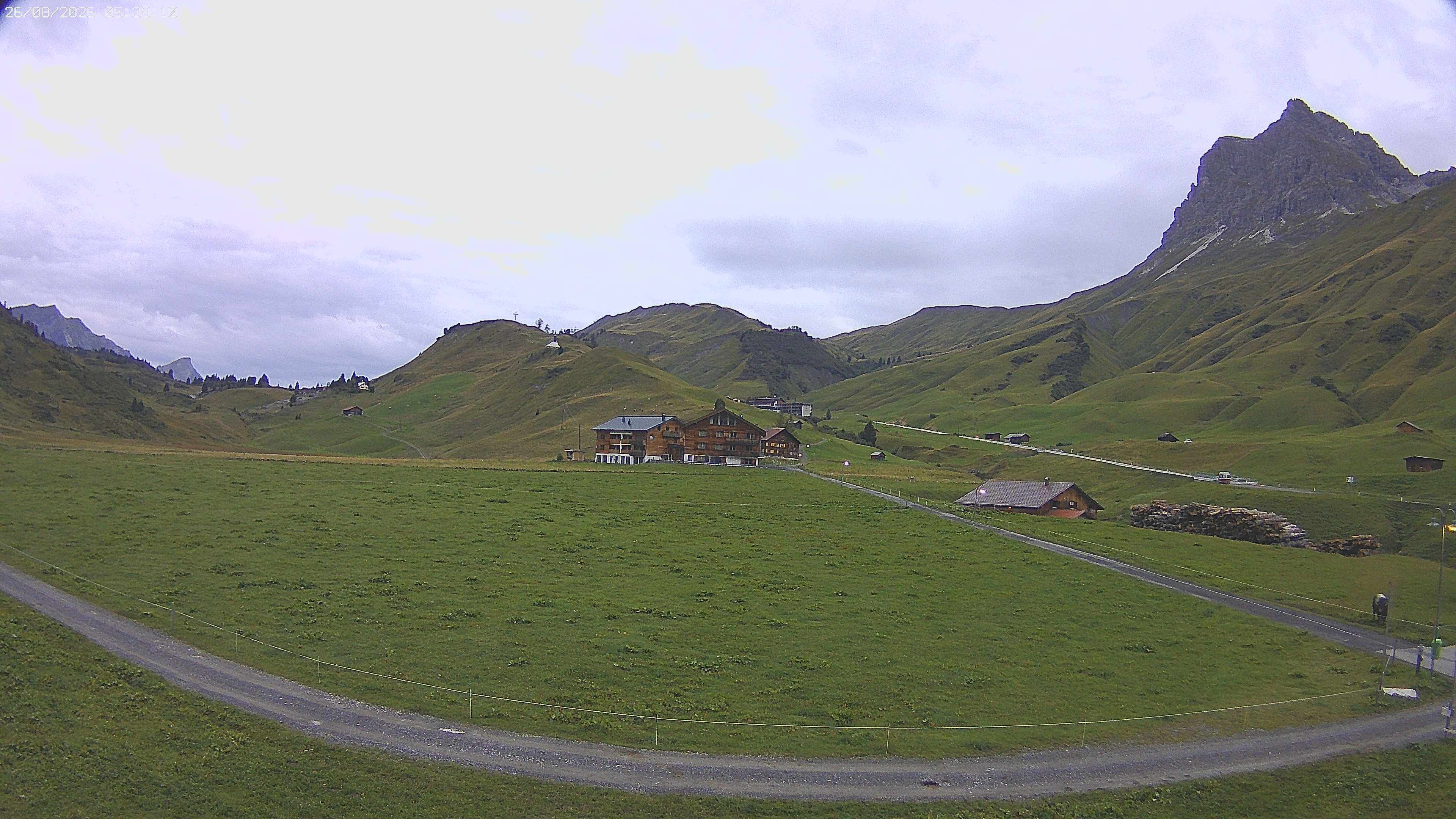 Archiv Foto Webcam Jägeralpe bei Warth