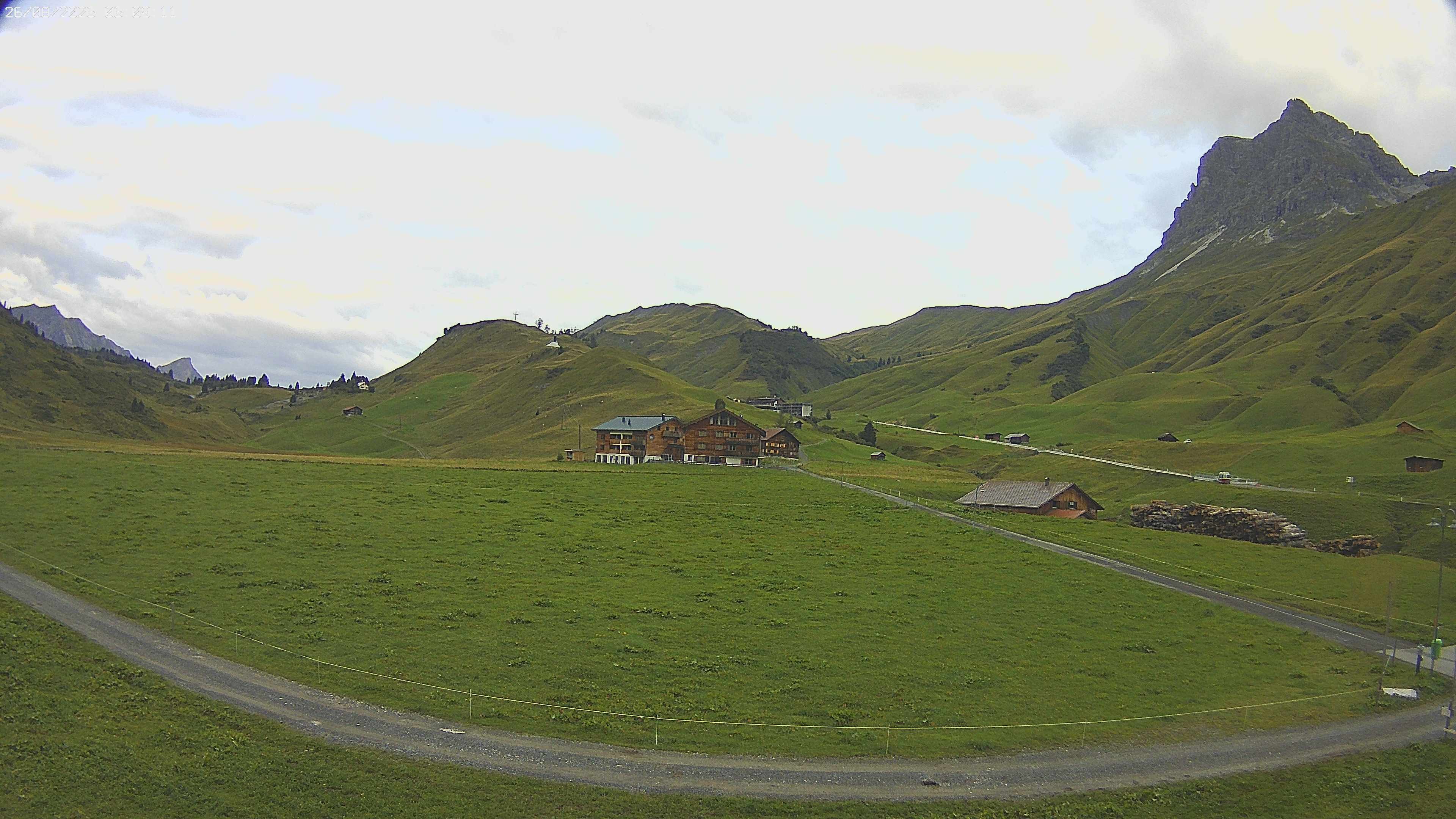 Archiv Foto Webcam Jägeralpe bei Warth