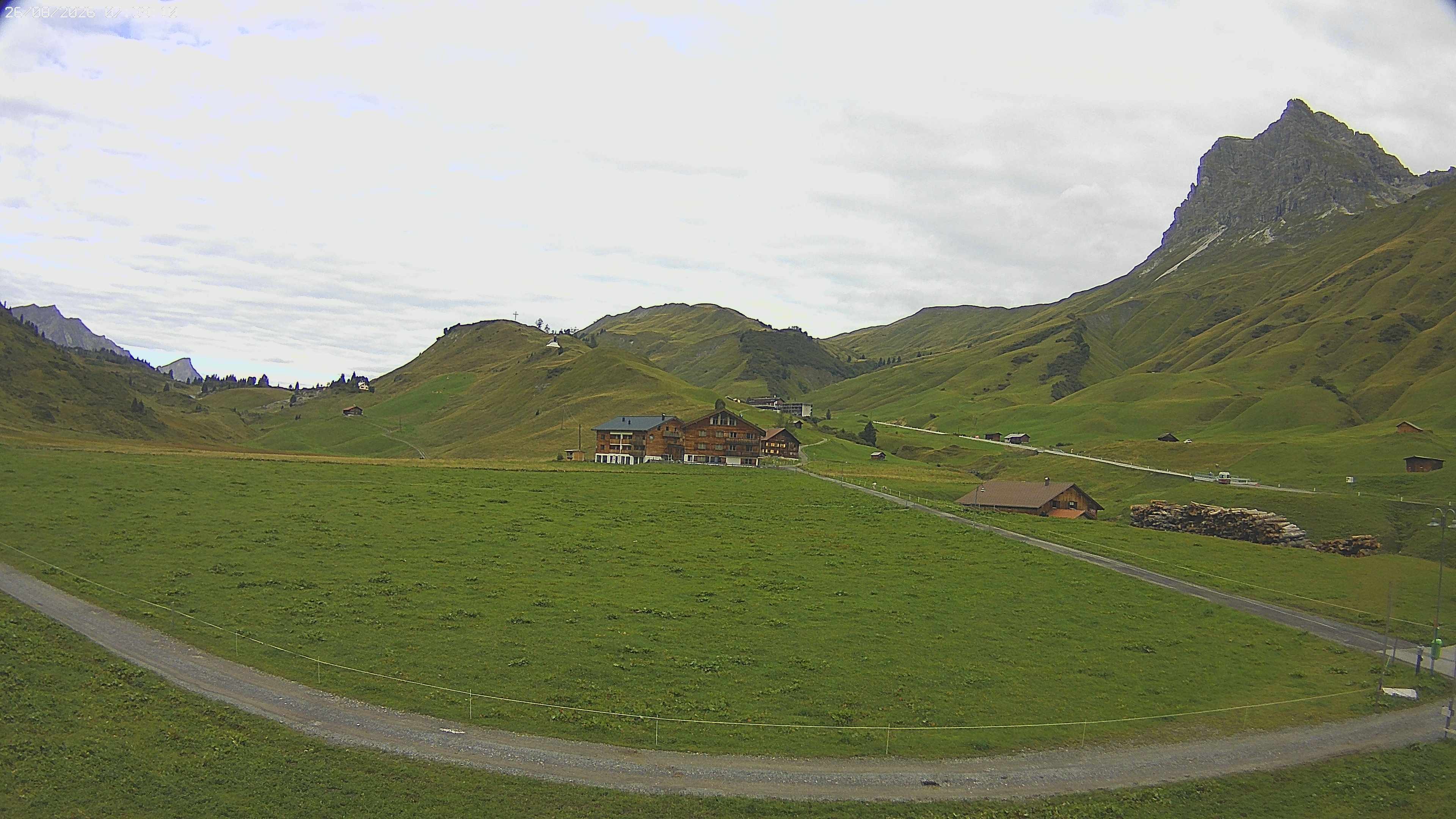 Archiv Foto Webcam Jägeralpe bei Warth